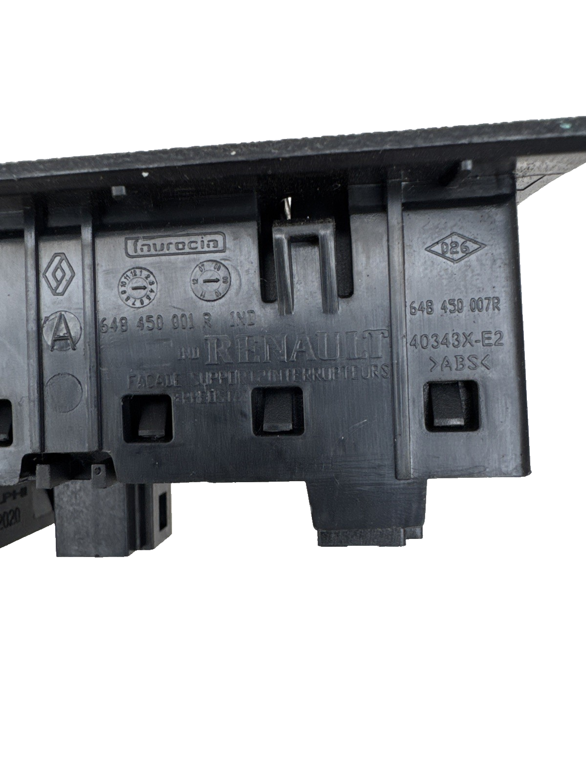 2012 Renault Megane Headlight Control Switch 648450007R