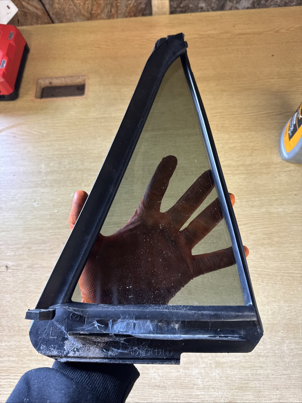 GENUINE MAZDA CX-5 REAR LEFT PASSENGER SIDE NSR QUARTER WINDOW KD5373651