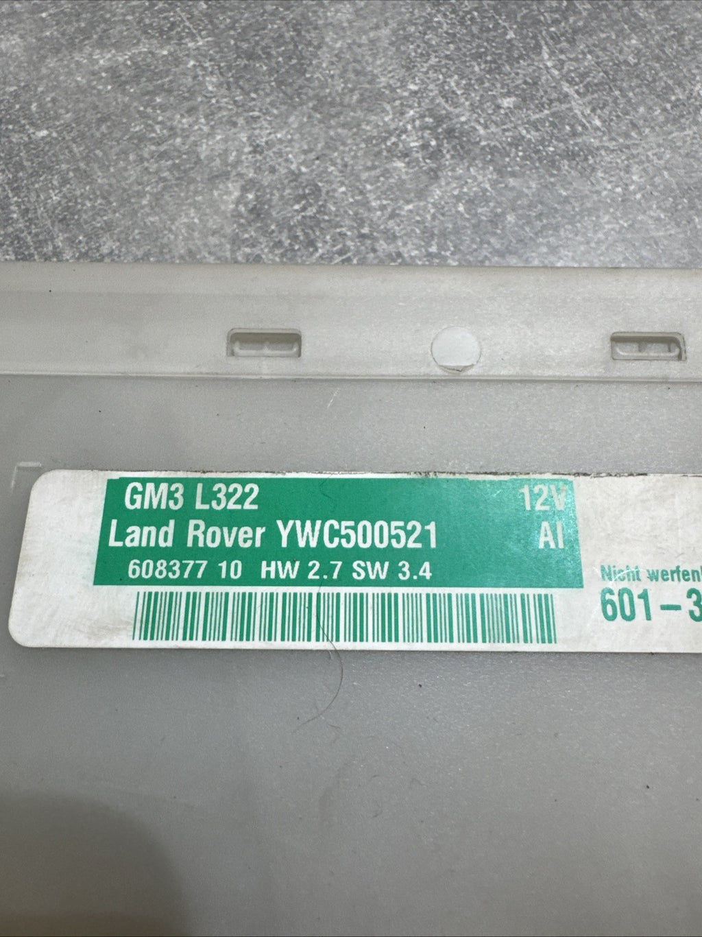 Range Rover L322 Body Control Module BCM BCU ECU YWC500521 Land Rover