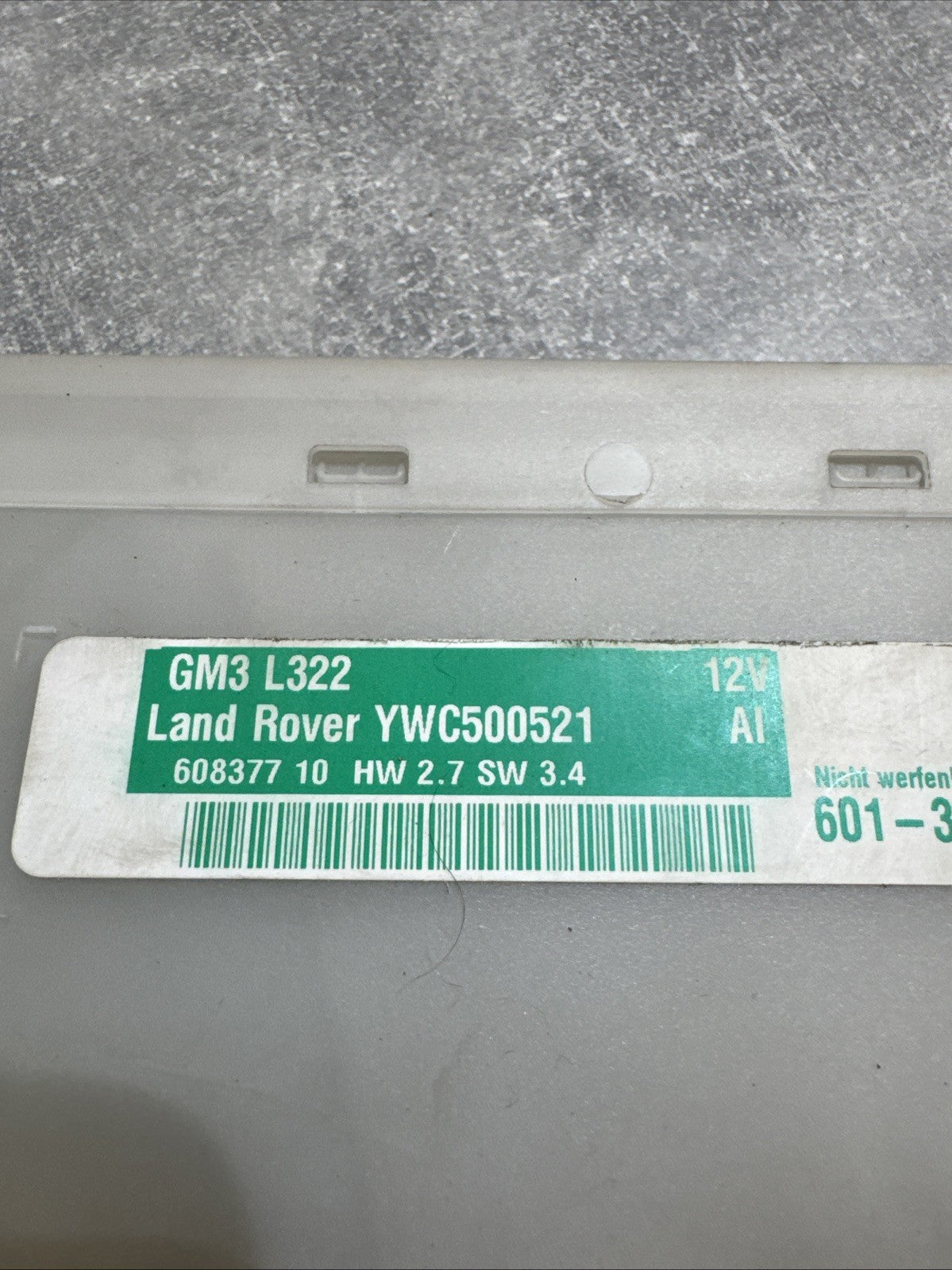 Range Rover L322 Body Control Module BCM BCU ECU YWC500521 Land Rover