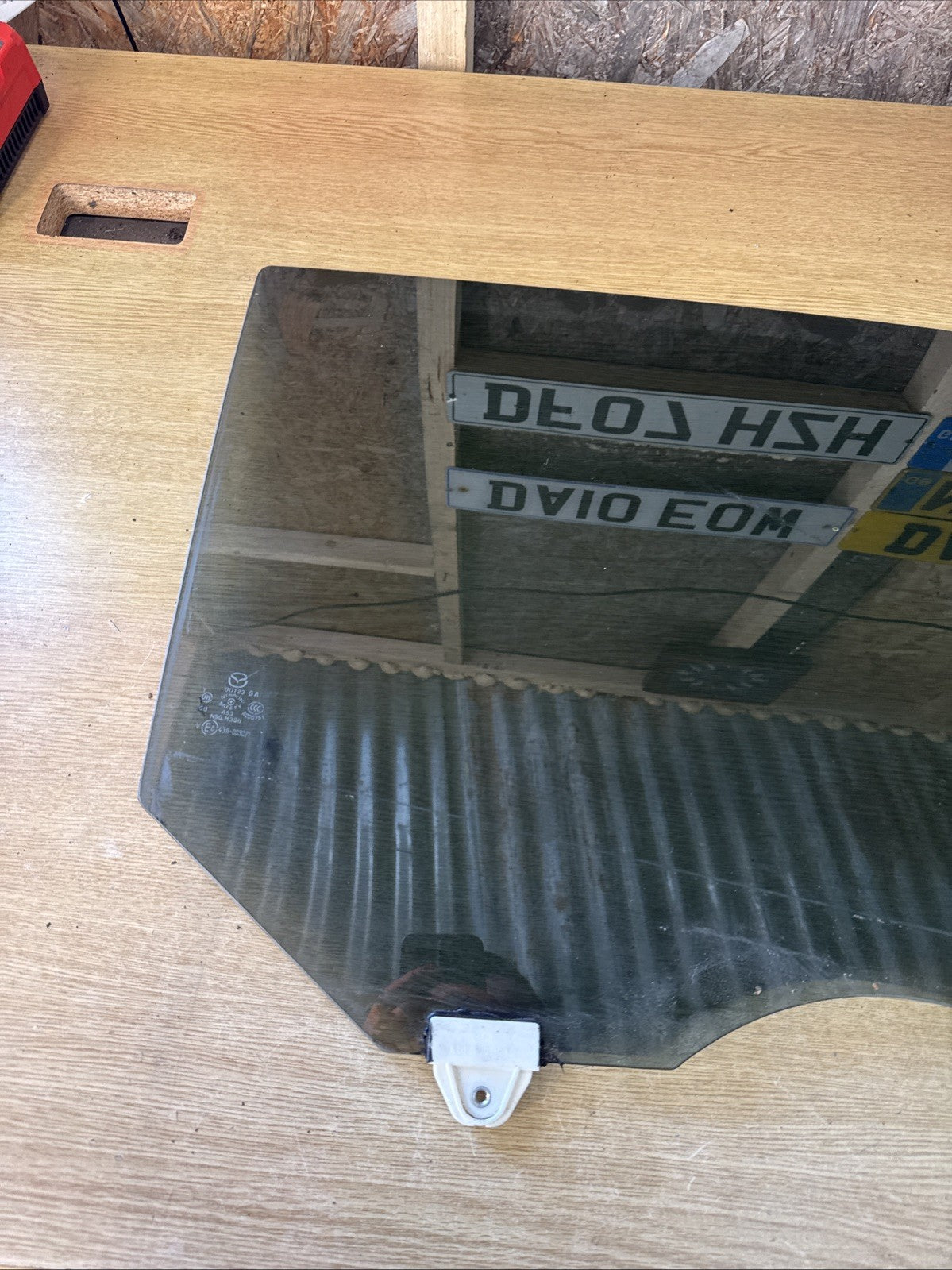 MAXDA CX-5 2018 OFFSIDE RIGHT DRIVERS REAR WINDOW DOOR GLASS 43R-00123