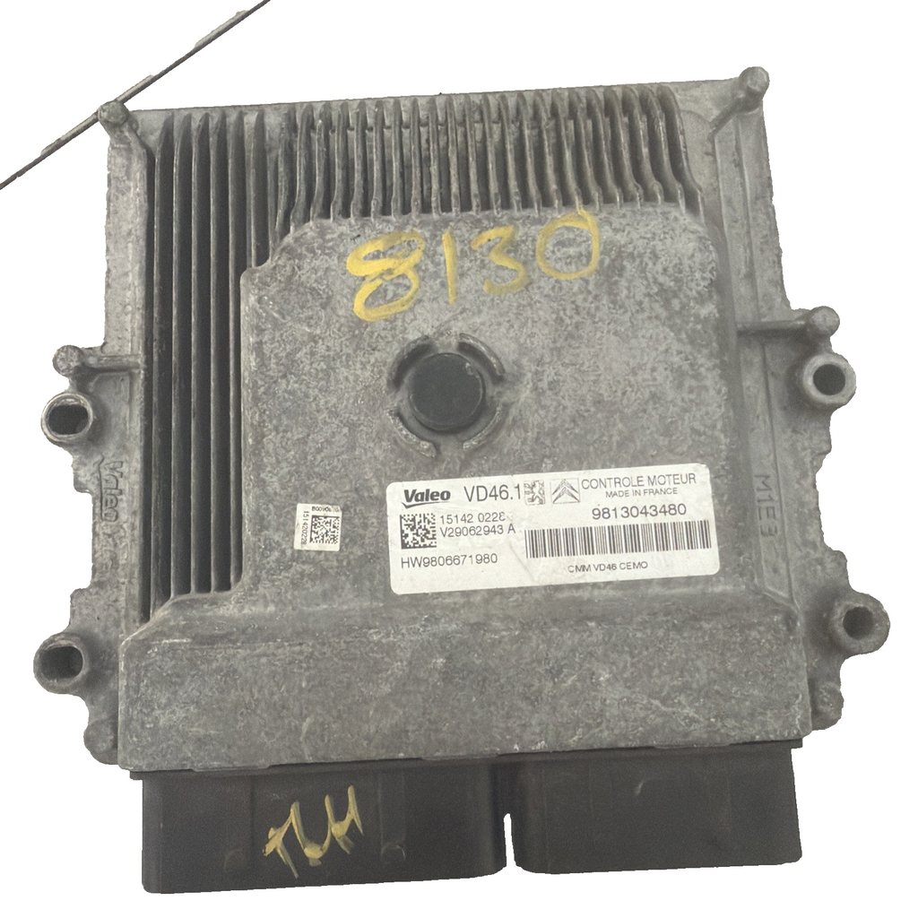 CITROEN DS3 PEUGEOT 3008 1.2 PETROL HNZ ENGINE ECU 9813043480