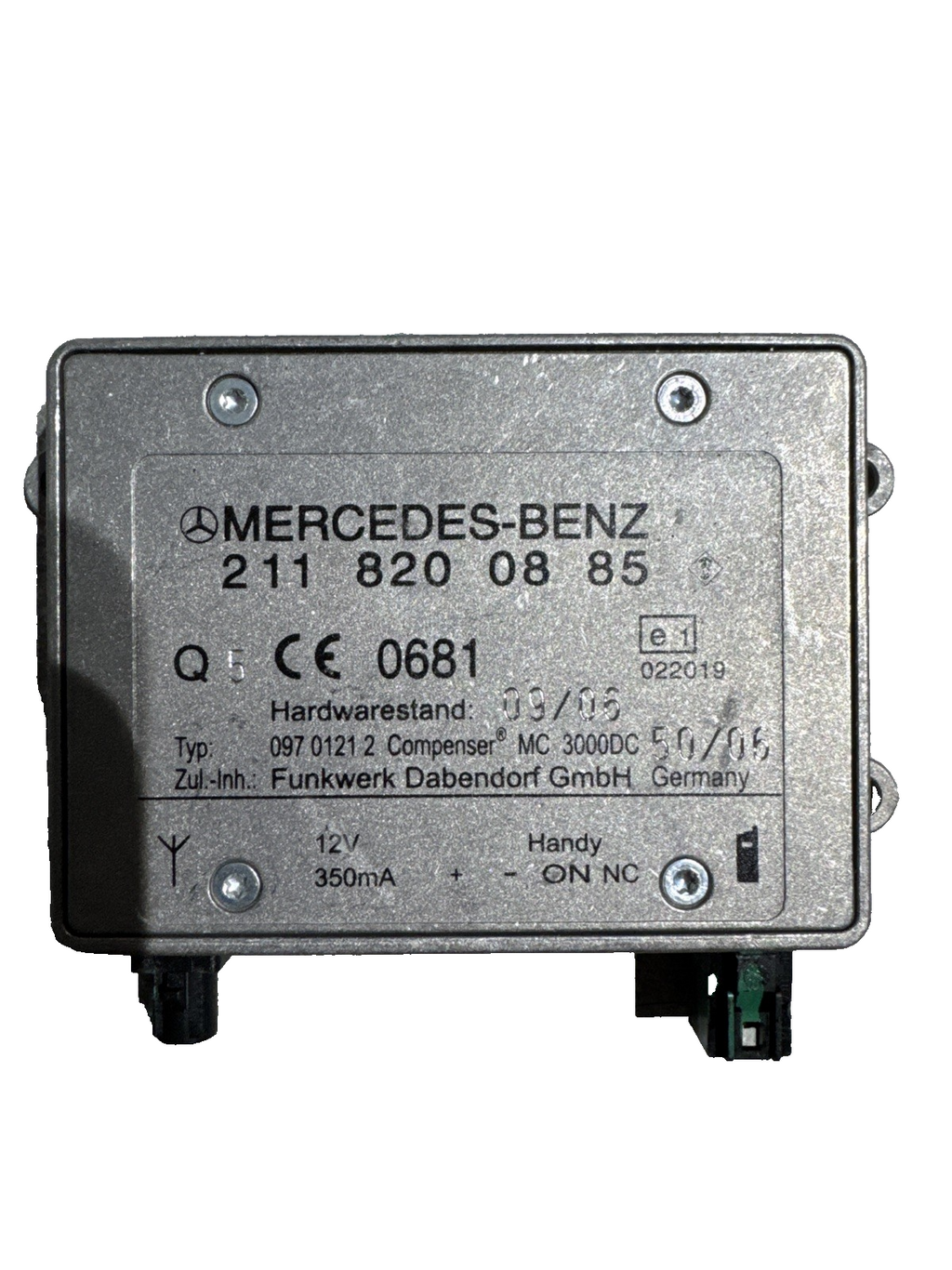 MERCEDES-BENZ E CLS S Class W211 C219 W221 Class  Bluetooth Module A2118200885