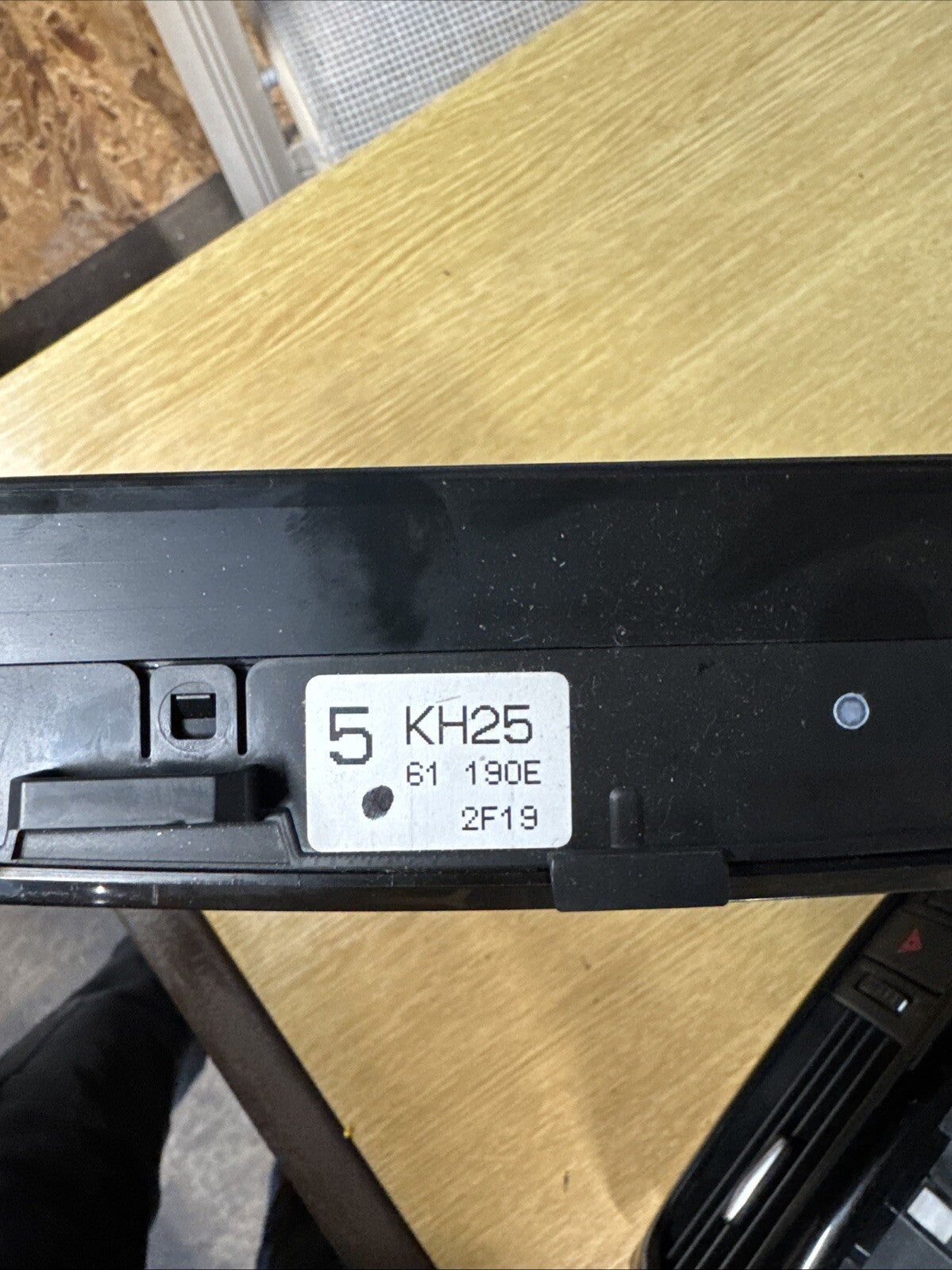 MAZDA CX5 AC HEATER CLIMATE CONTROL SWITCH PANEL KH2561190E MK1 2012