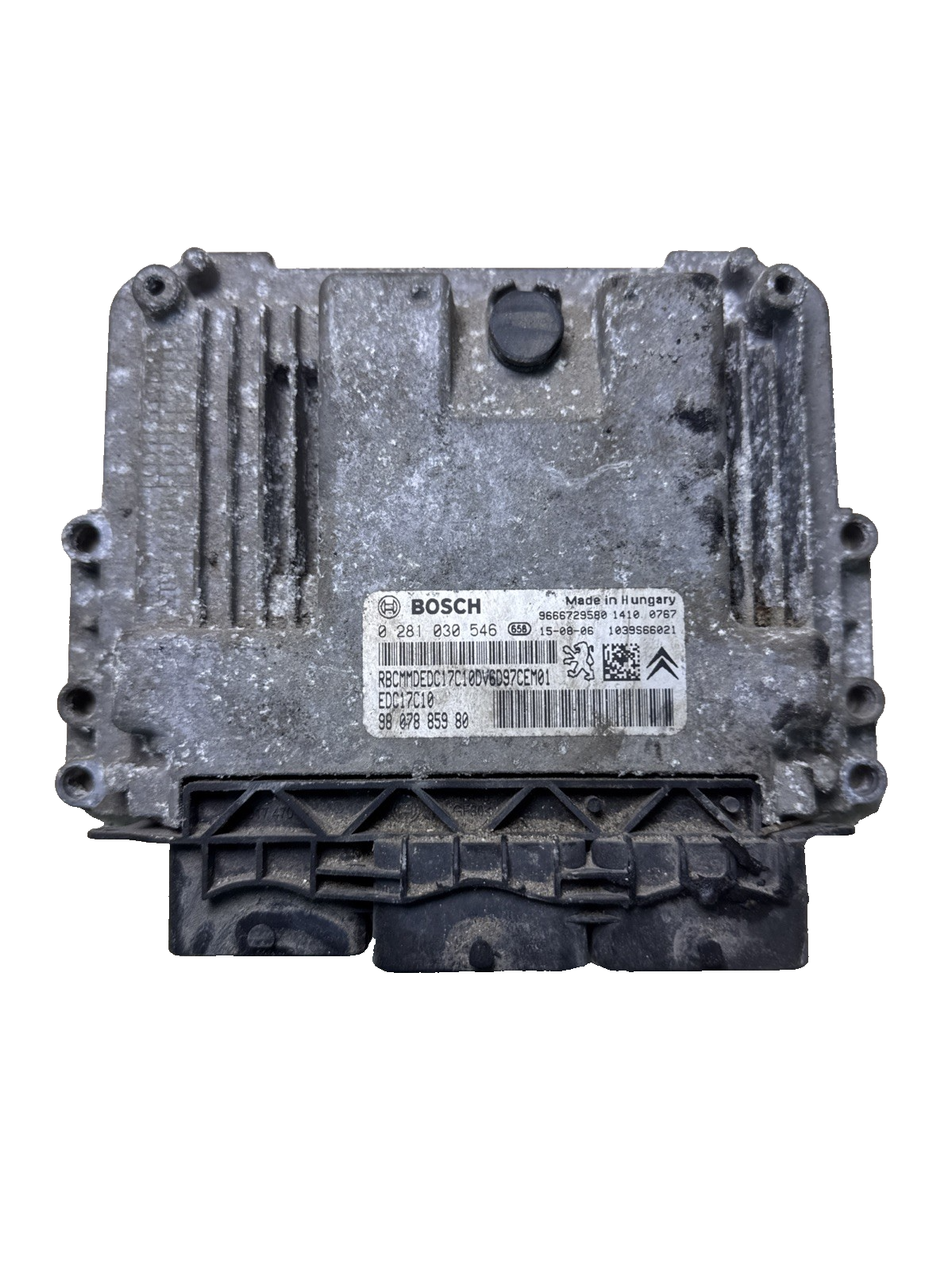 CITROEN BERLINGO MK2 ENGINE CONTROL UNIT  ECU 9807885980/0281030546