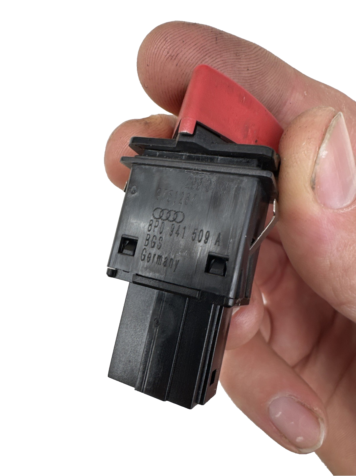 GENUINE AUDI A3 HAZARD WARNING SWITCH BUTTON 8P0941509A
