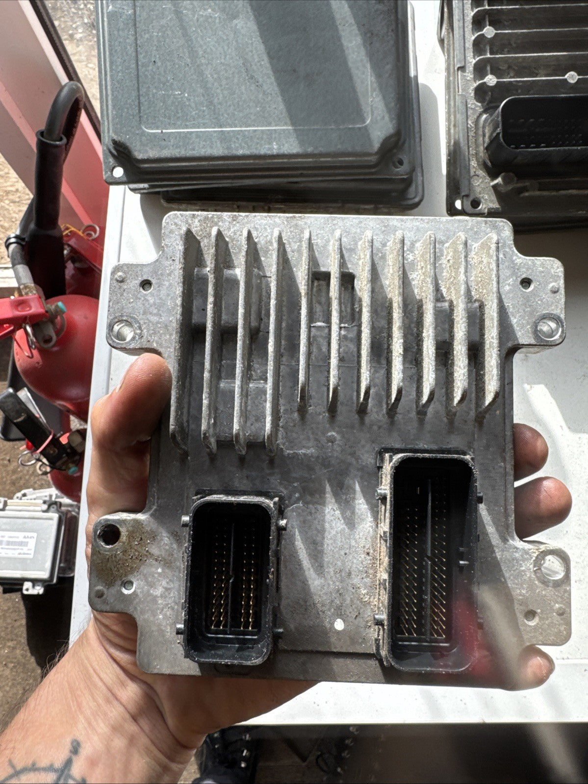 VAUXHALL ASTRA ELITE 2010 ENGINE ECU CONTROL PETROL  12639891