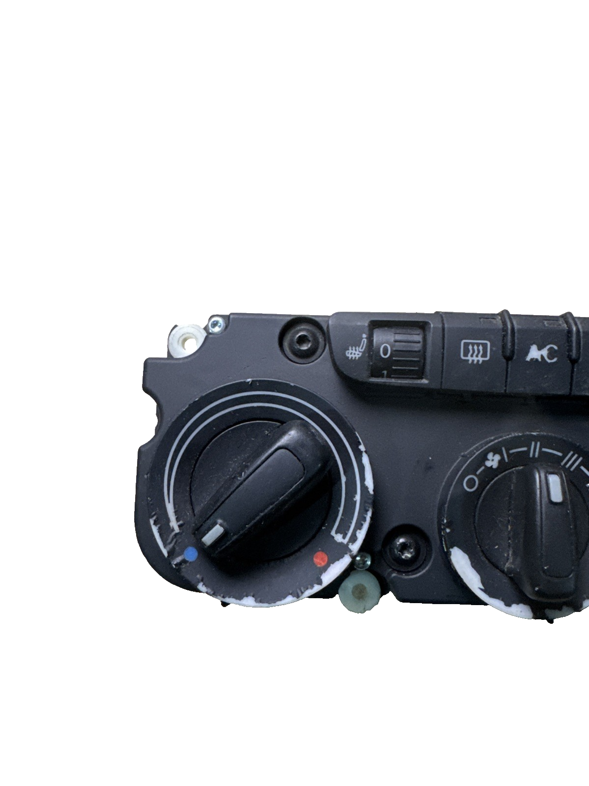 2008 VW PASSAT B6 HEATER CLIMATE CONTROL WITH HEATED SEAT SWITCH