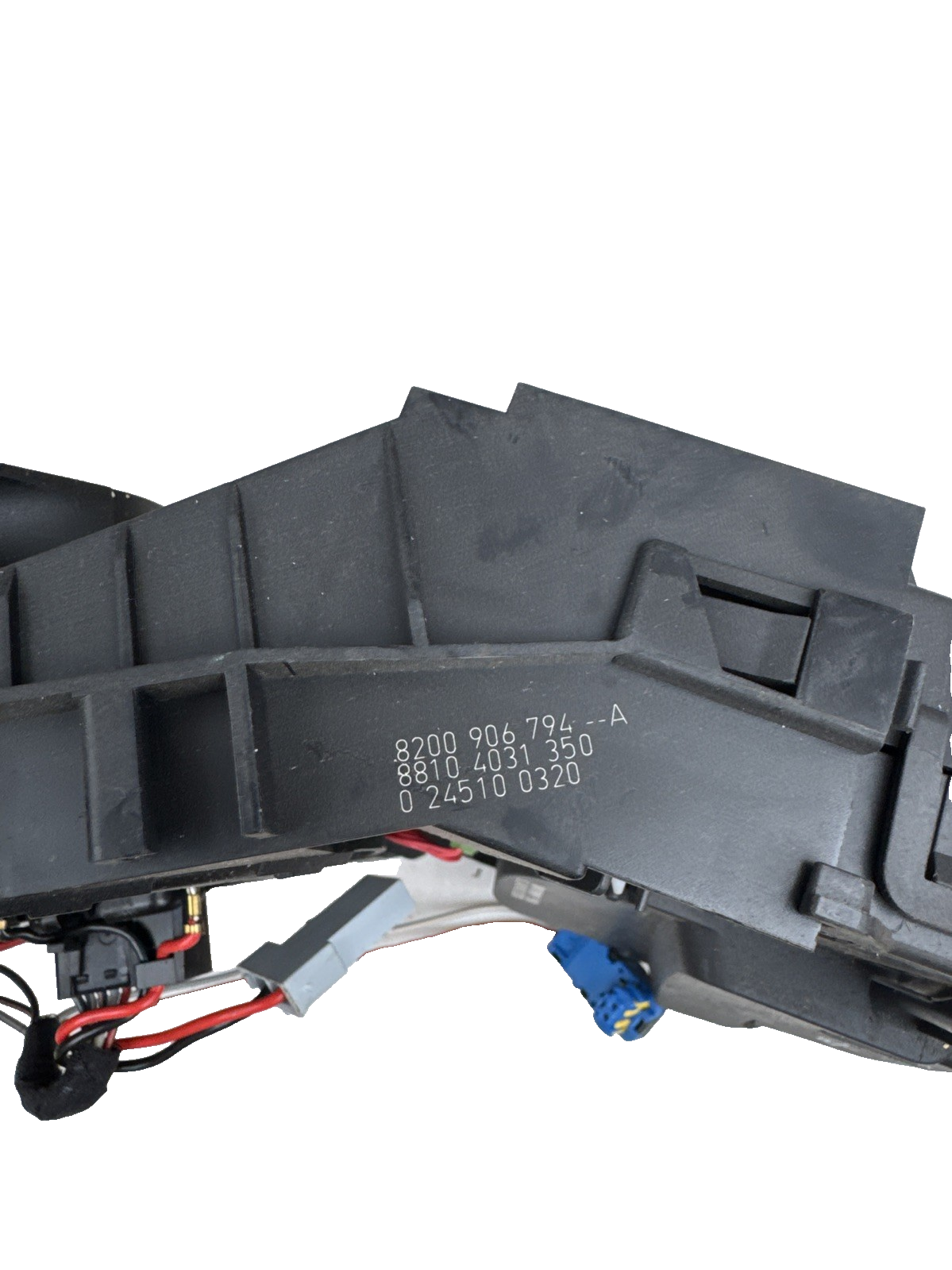2010 RENAULT CLIO STEERING COLUMN INDICATOR WIPER STALKS + SQUIB 8200906794