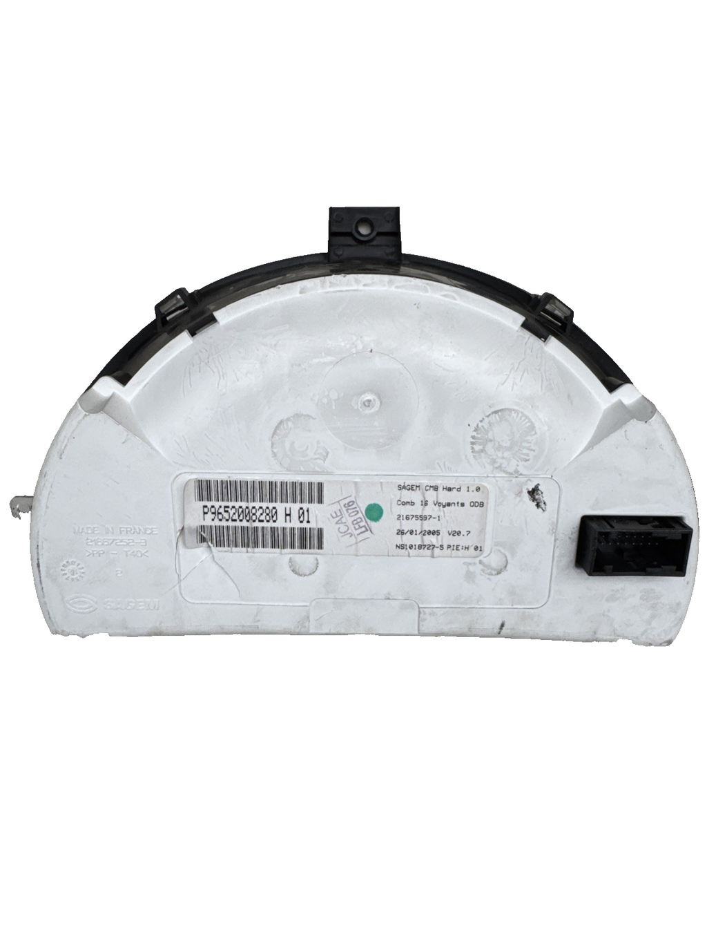 CITROEN C3 MK1 C2 INSTRUMENT CLUSTER SPEEDO DIALS CLOCKS 9652008280