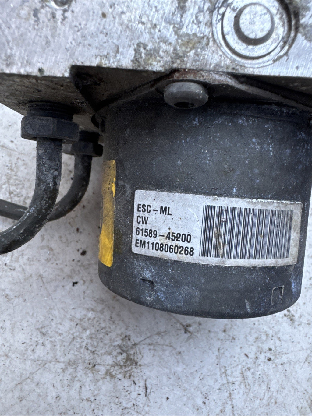 Citroen C4 04-10 Pre-Facelift ABS Pump Modulator Control Unit 6158945200