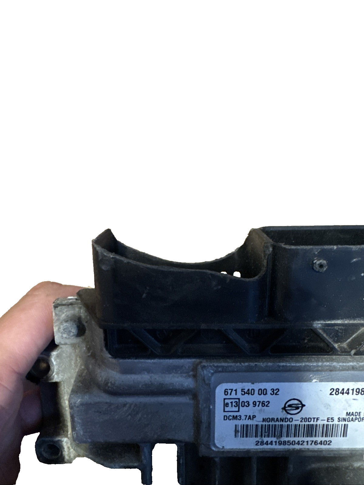 2012 SSANGYONG KORANDO 2.0 DIESEL ENGINE CONTROL UNIT ECU 6715400032
