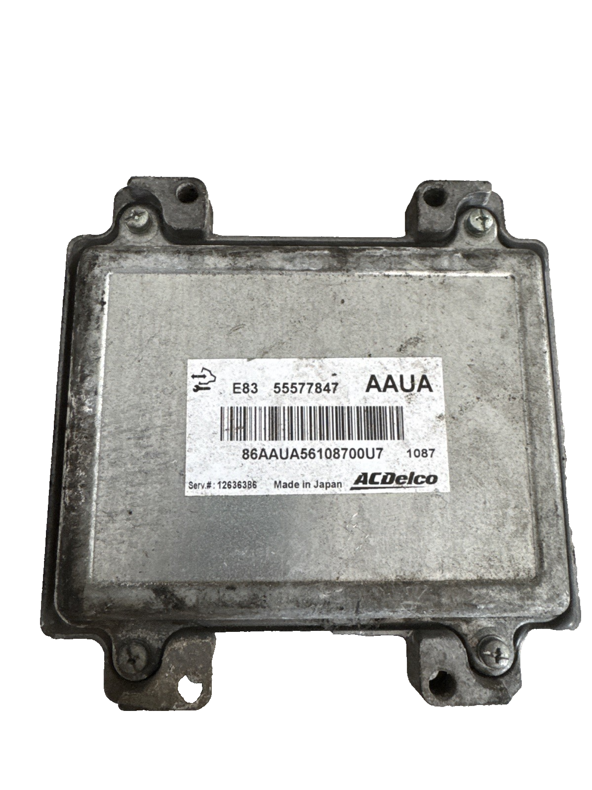 VAUXHALL CORSA D ENGINE ECU MODULE 2009-2014 1.4 PETROL AUTO 55577847