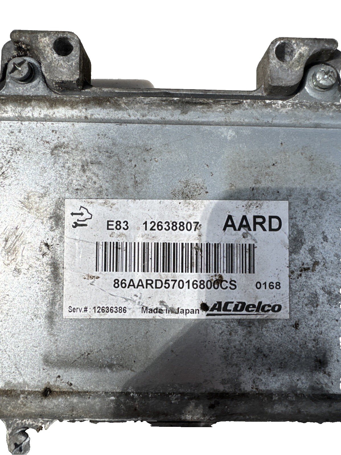 VAUXHALL ASTRA J 1.6 PETROL A16XER ENGINE CONTROL UNIT ECU 12638807
