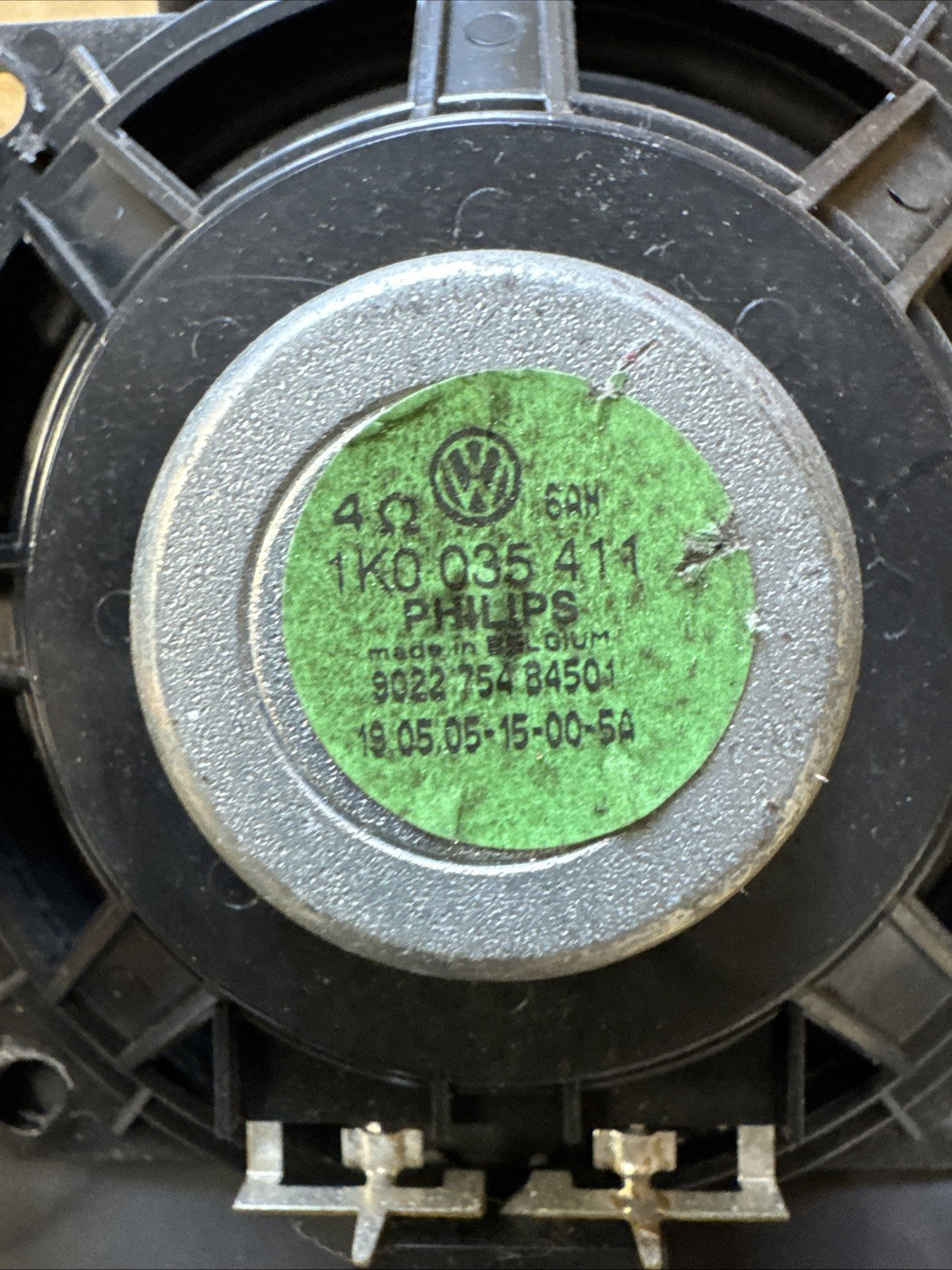 VOLKSWAGEN GOLF MK5 GT TDI 2005 DOOR SPEAKER (FRONT PASSENGERS SIDE) 1k0035411