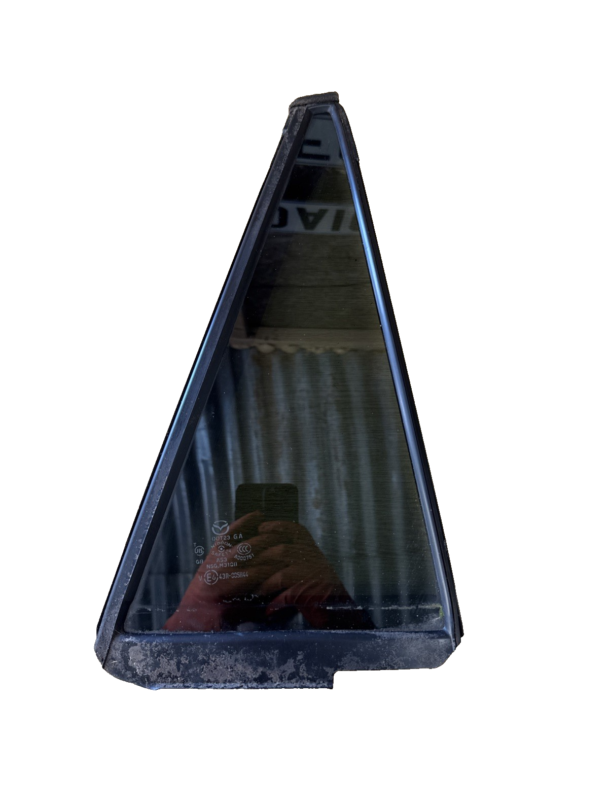 Mazda CX-5 12-17 Mk1 O/S Drivers Right Rear Quarter Glass Window 441243
