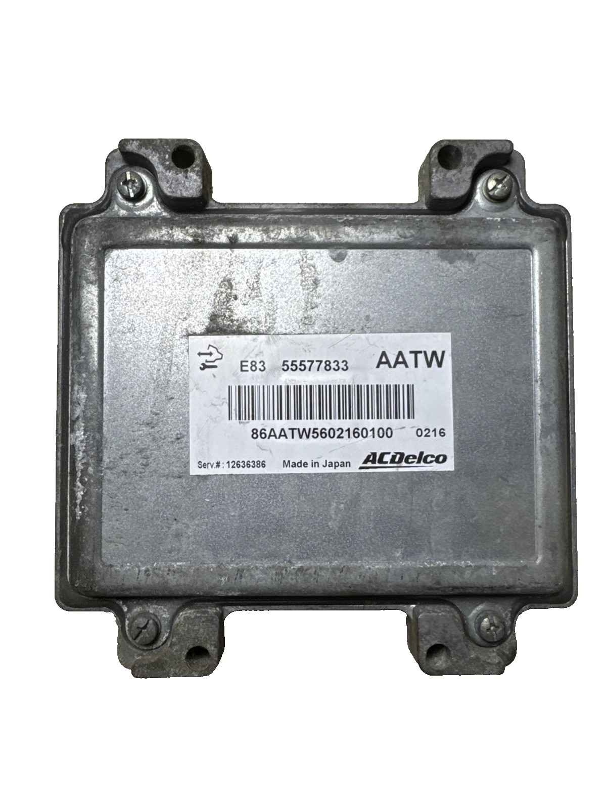 VAUXHALL CORSA D 2010 1.3 CDTi ENGINE ECU 55577833 AATW