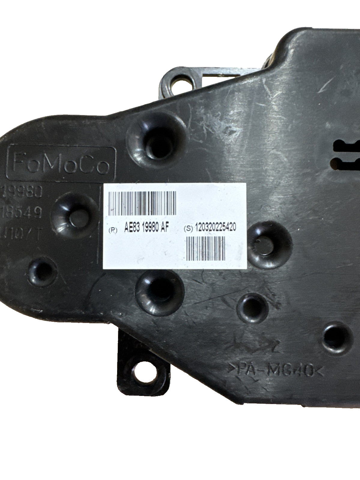 2011 FORD FIESTA CLIMATE CONTROL UNIT AC AE8319980AF