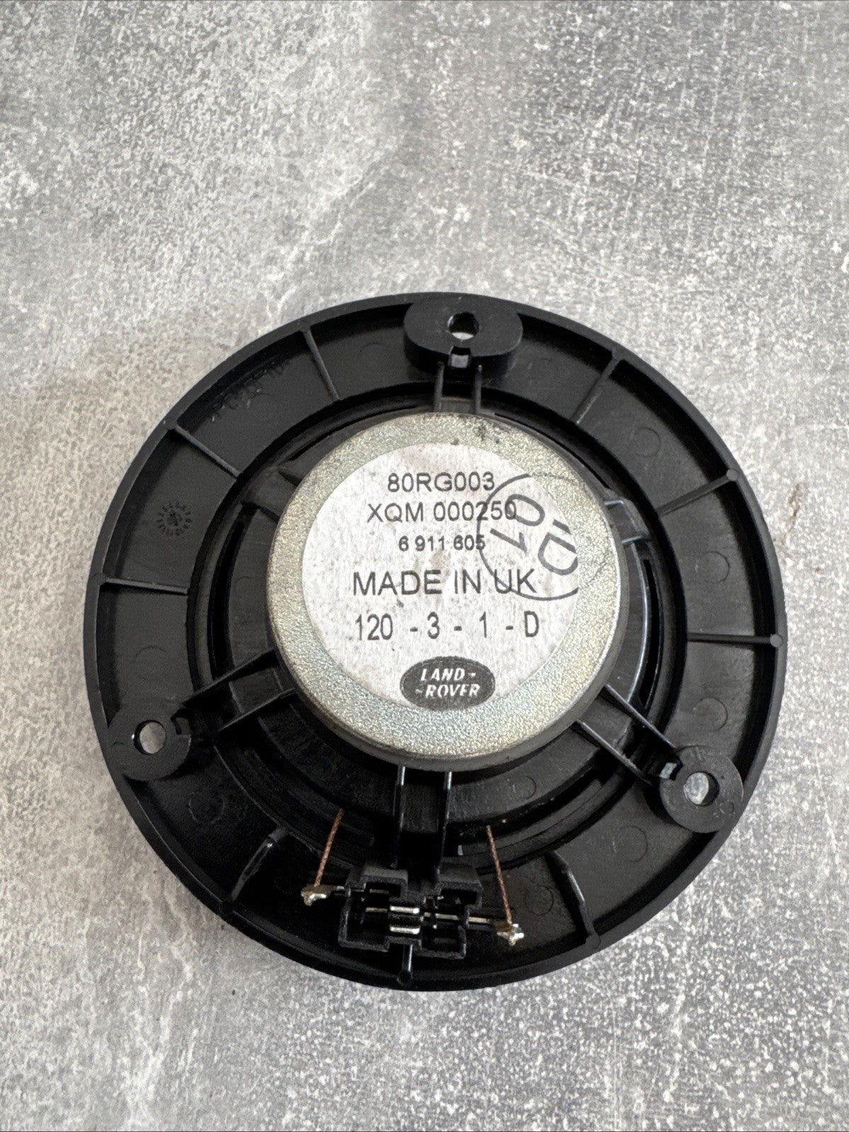 LAND ROVER RANGE ROVER VOGUE L322 FRONT RIGHT DOOR SPEAKER XQM000250 C523