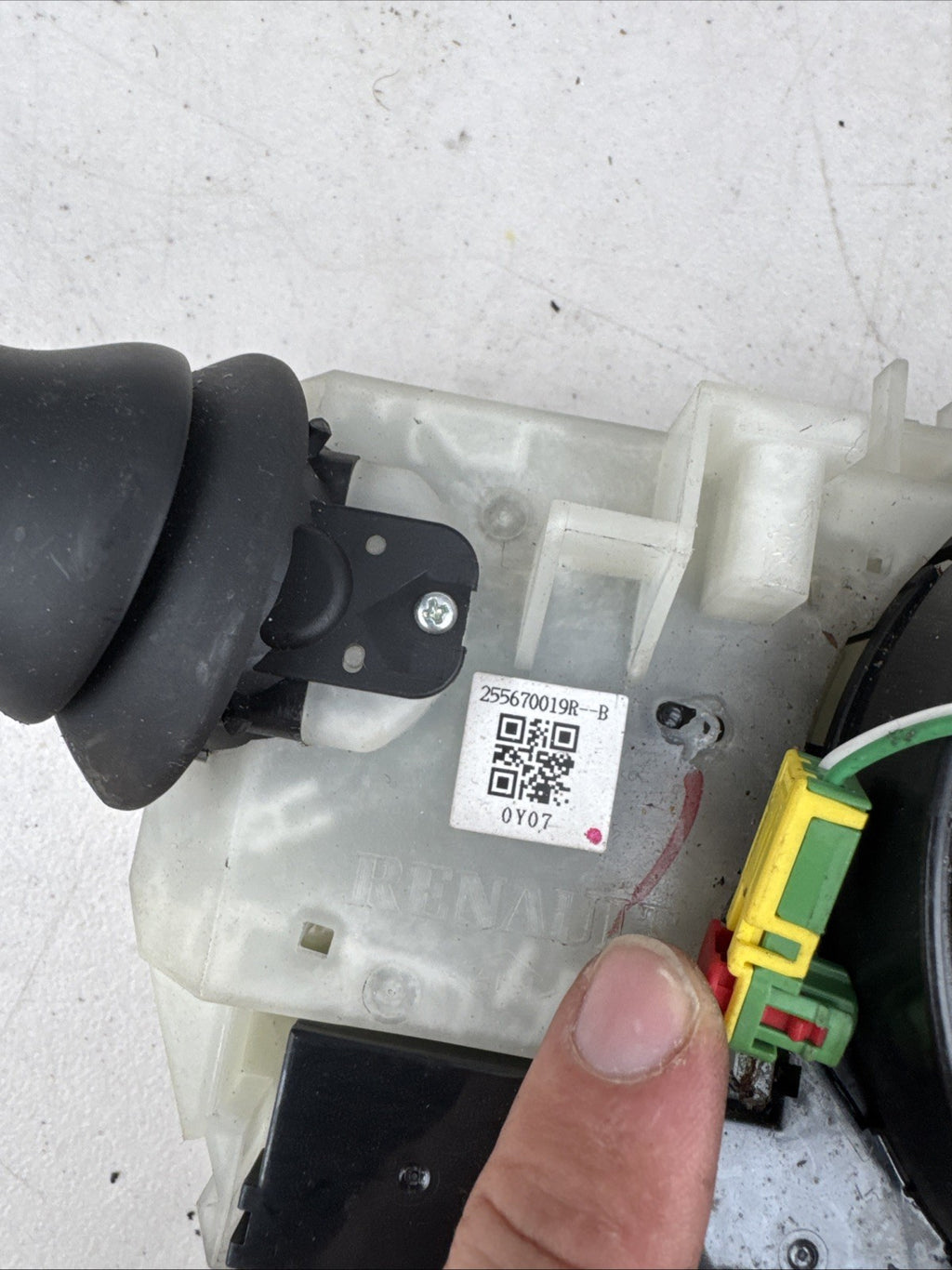 Renault Megane Scenic mk3 Wiper Indicator Stalk Switch Airbag Squib 255670019R