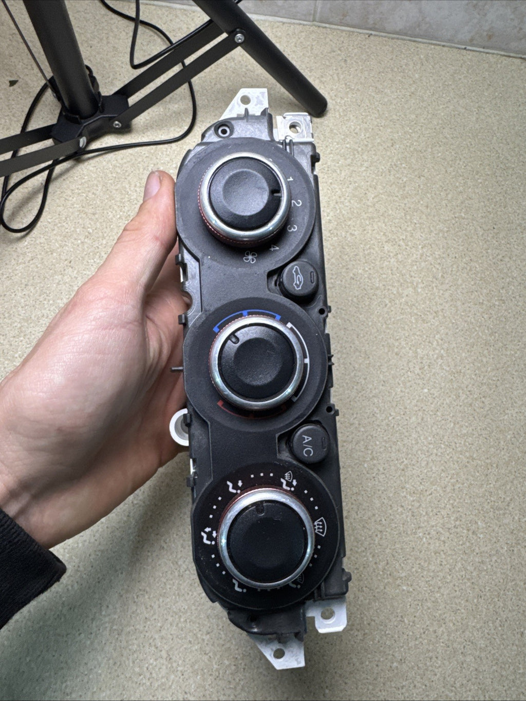 FORD FOCUS MK2 ST 2006 - 2008 HEATER CLIMATE CONTROL PANEL 3M5T-19980-AD