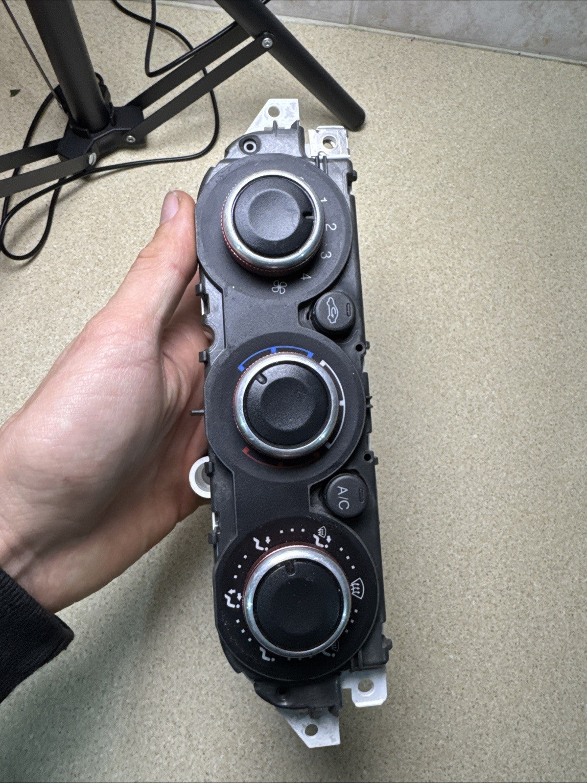 FORD FOCUS MK2 ST 2006 - 2008 HEATER CLIMATE CONTROL PANEL 3M5T-19980-AD