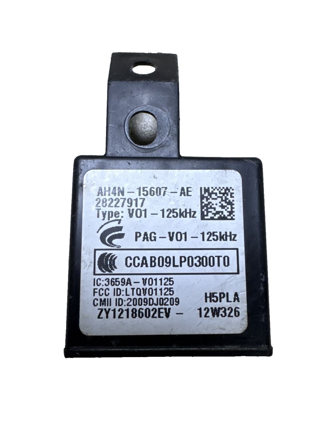 2018 VOLVO V40 Inscription T3 5DR MK3 KEYLESS ENTRY CONTROL MODULE AH4N-15607-AE