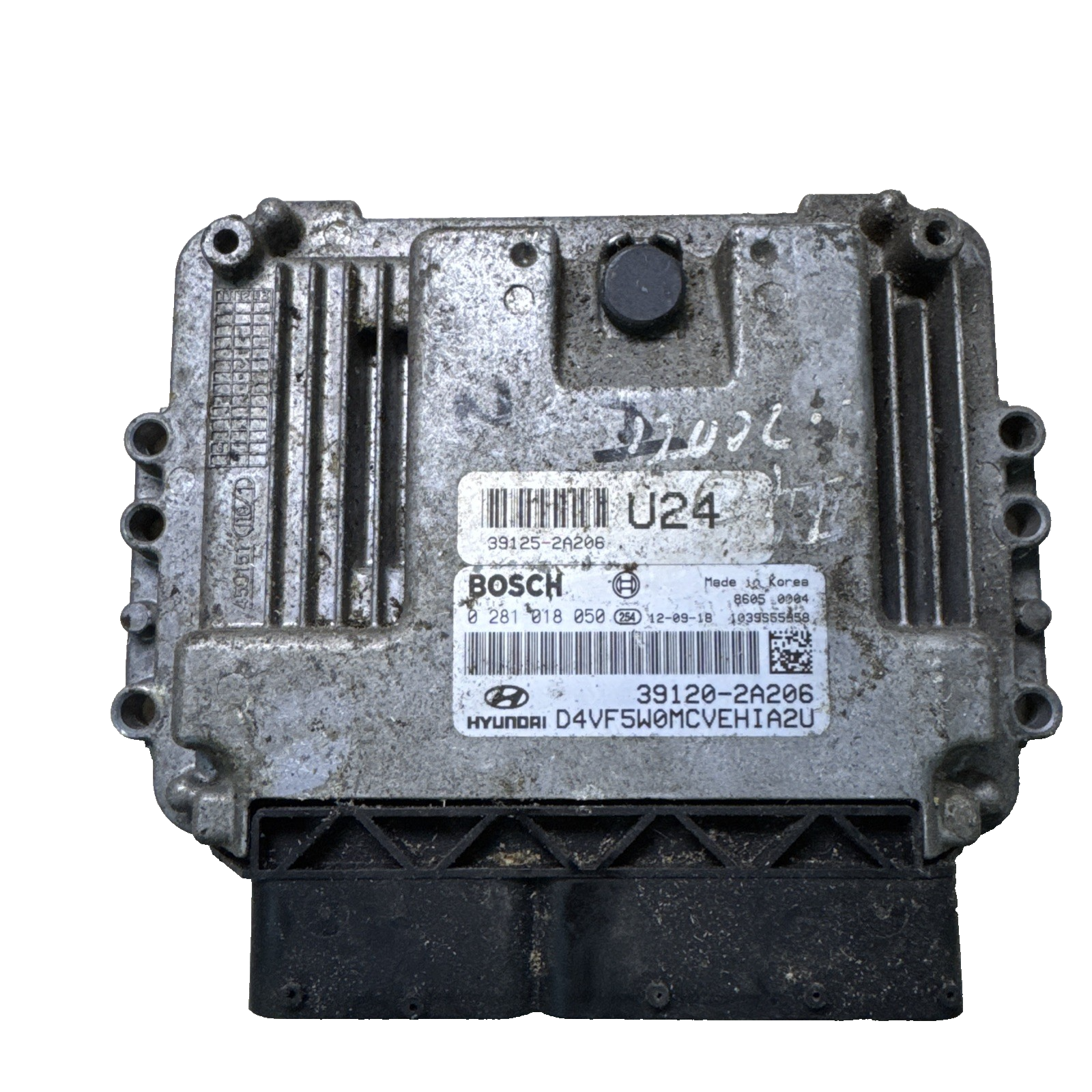 HYUNDAI I40 2012 1.7 CRDI 39120-2A206 0281018050 ENGINE CONTROL UNIT ECU