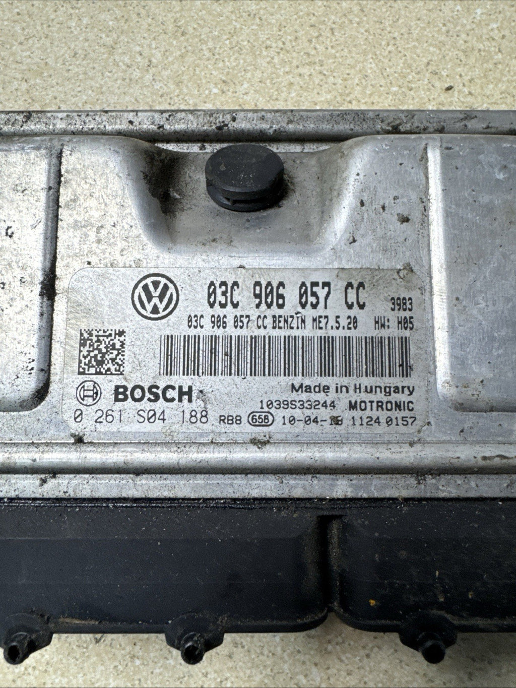 SEAT Ibiza MK4 1.6 PETROL BTS ENGINE ECU 03C906057CC
