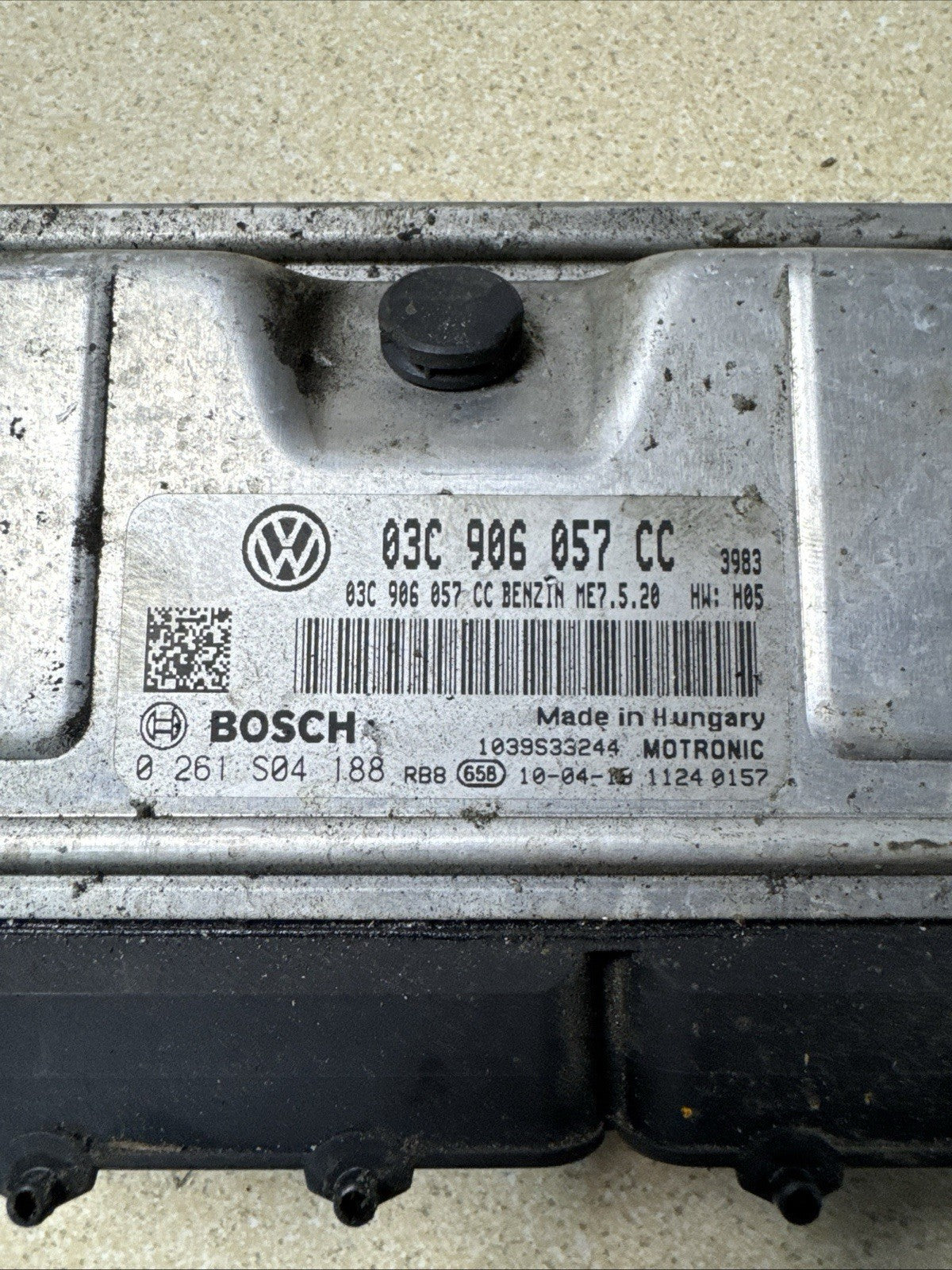 SEAT Ibiza MK4 1.6 PETROL BTS ENGINE ECU 03C906057CC