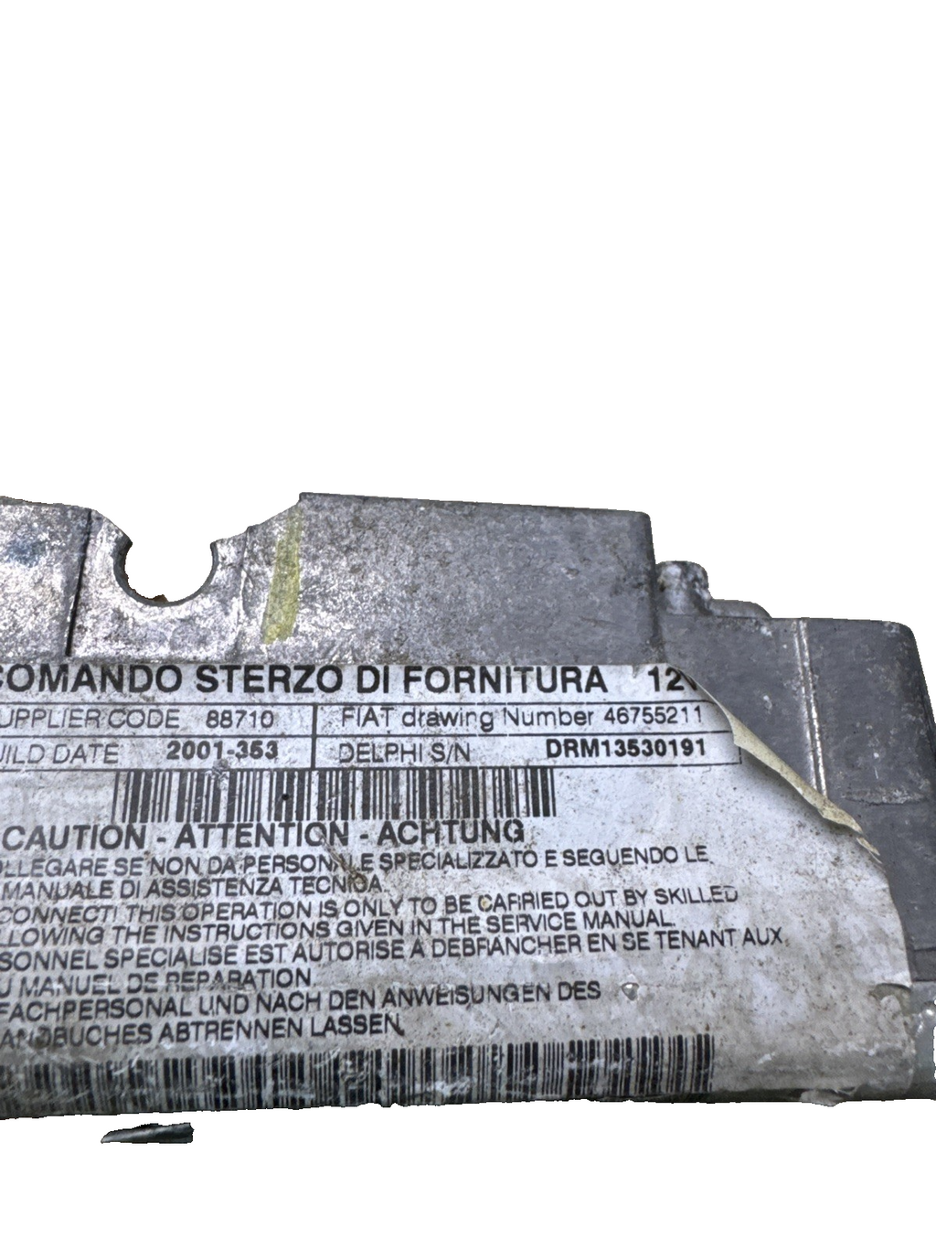 Fiat Punto MK2 Electric Power Steering ECU Module 9234 46755211