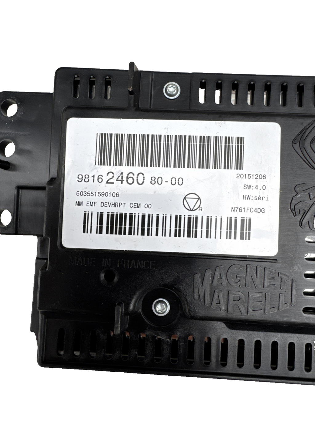 CITROEN DS3 2015 RADIO STEREO SCREEN 98162460.