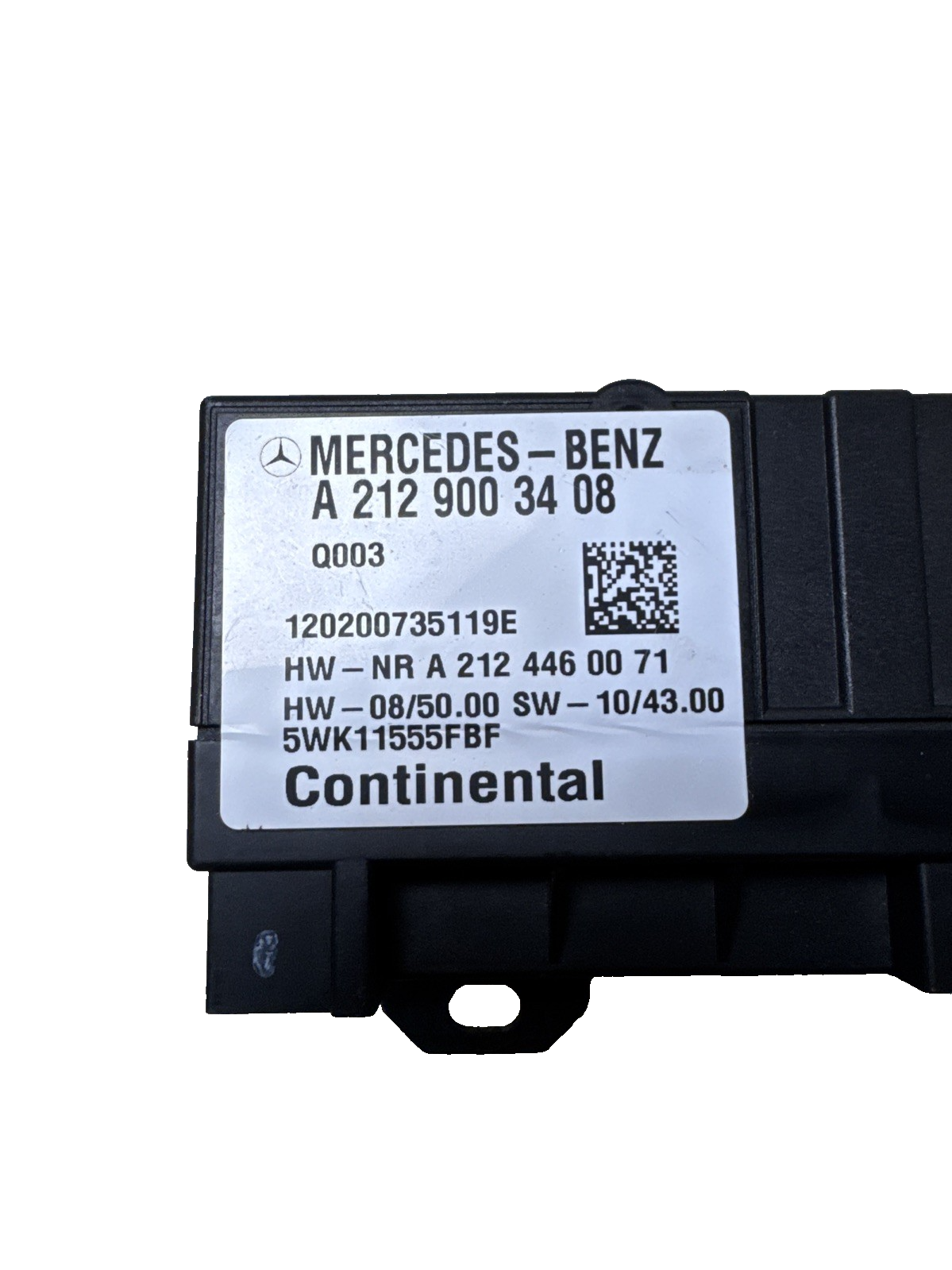 MERCEDES-BENZ C E Class W204 W212 OM651 Fuel pump control module A2129003408