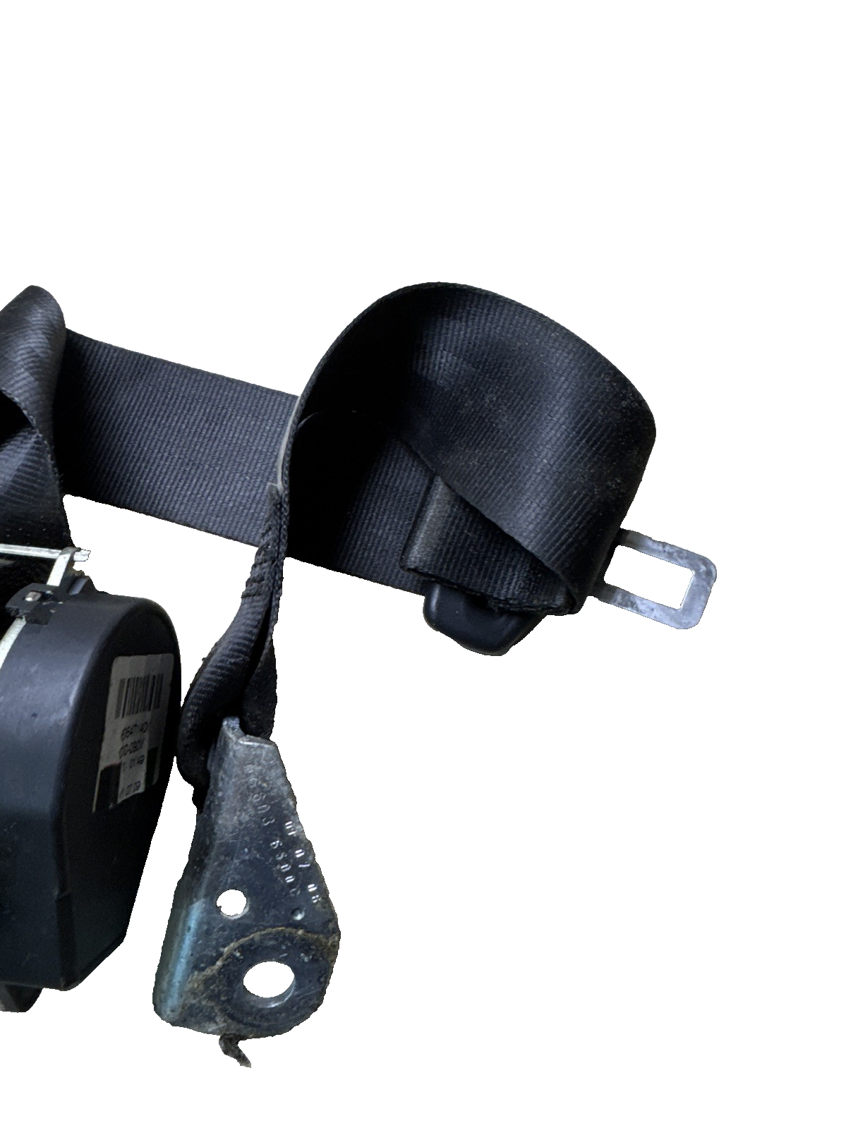 VW VOLKSWAGEN GOLF MK5 DRIVER SIDE REAR SEAT BELT 606471400 GENUINE