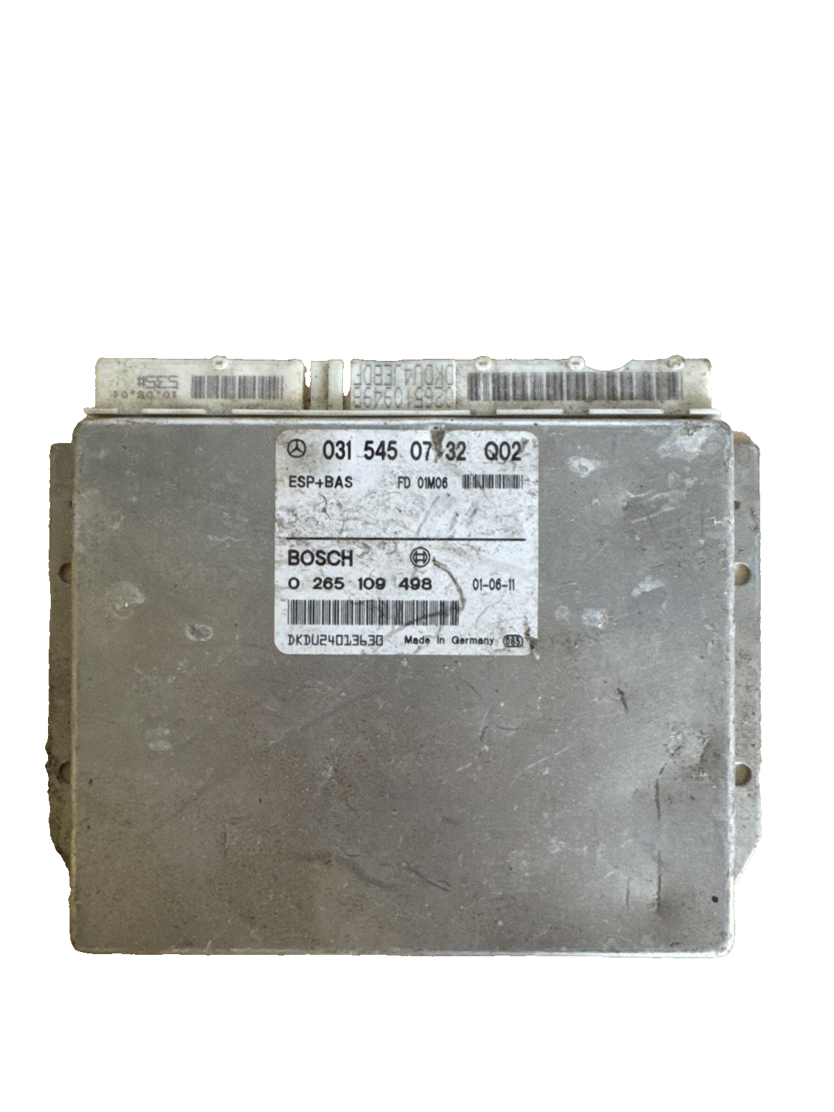 2002 MERCEDES E CLASS W210 ENGINE CONTROL UNIT ECU 0315450732 0265109498