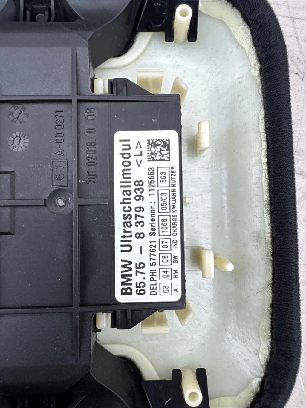 BMW 3 5 7 Series E46  E34 E38 E39 Ultra Sonic Burglar Alarm Sensor  8379938
