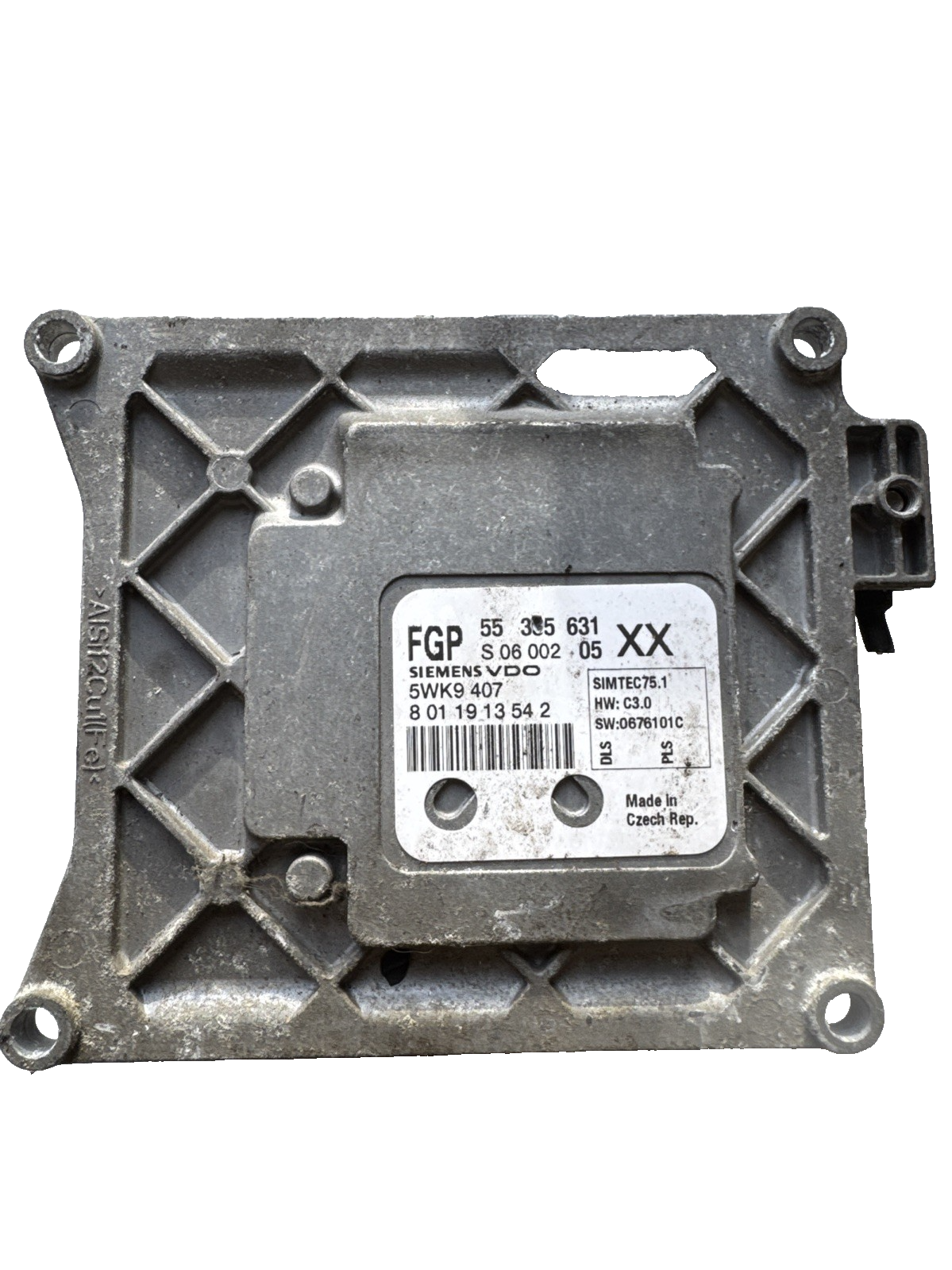 55355631 Vauxhall Signum Vectra 1.8 Engine Control Unit ECU 5WK9407
