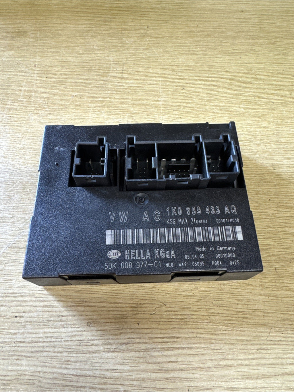 VW GOLF MK5 SEAT AUDI SKODA COMFORT CONTROL MODULE UNIT ECU 1K0959433H