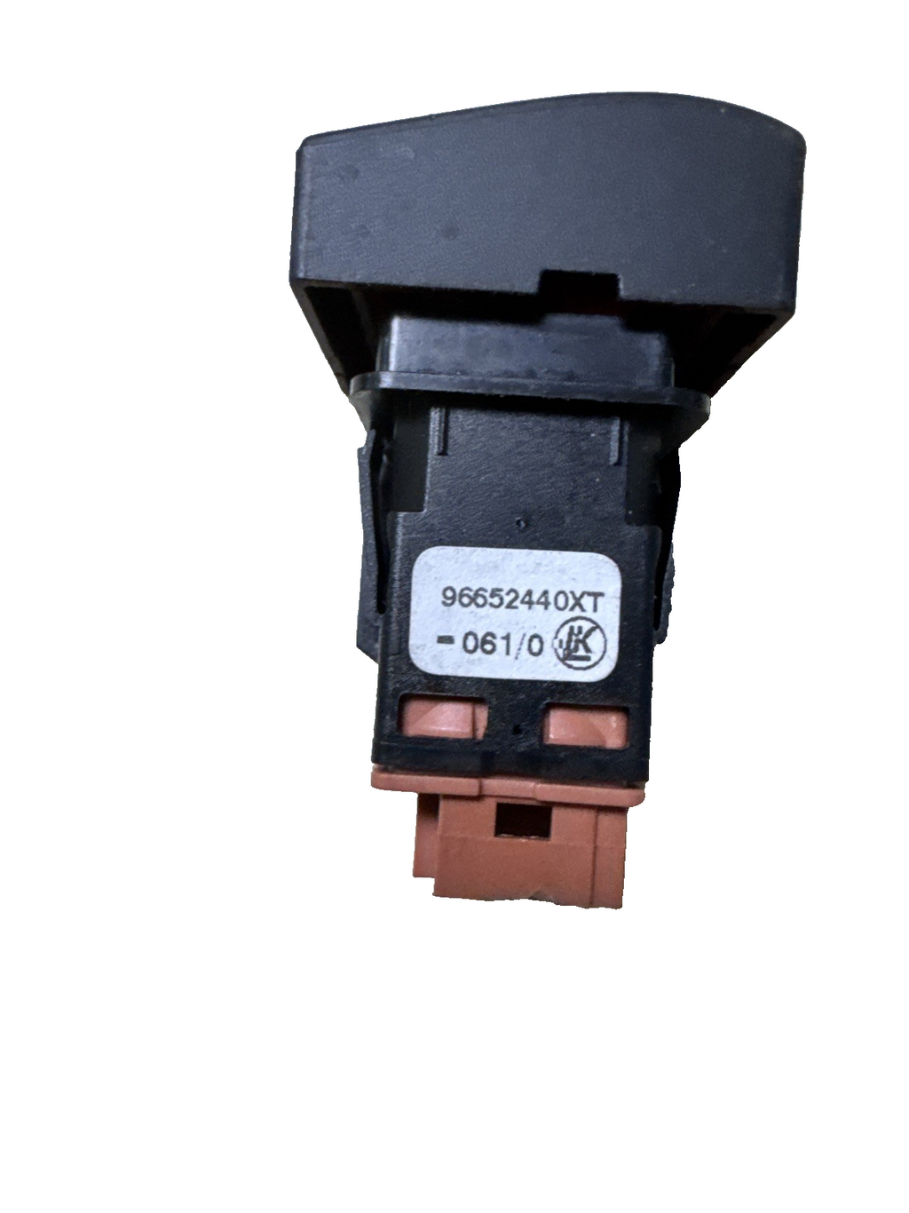 PEUGEOT 3008 T84 HAZARD WARNING LIGHT SWITCH BUTTON 96652440ZD 2015