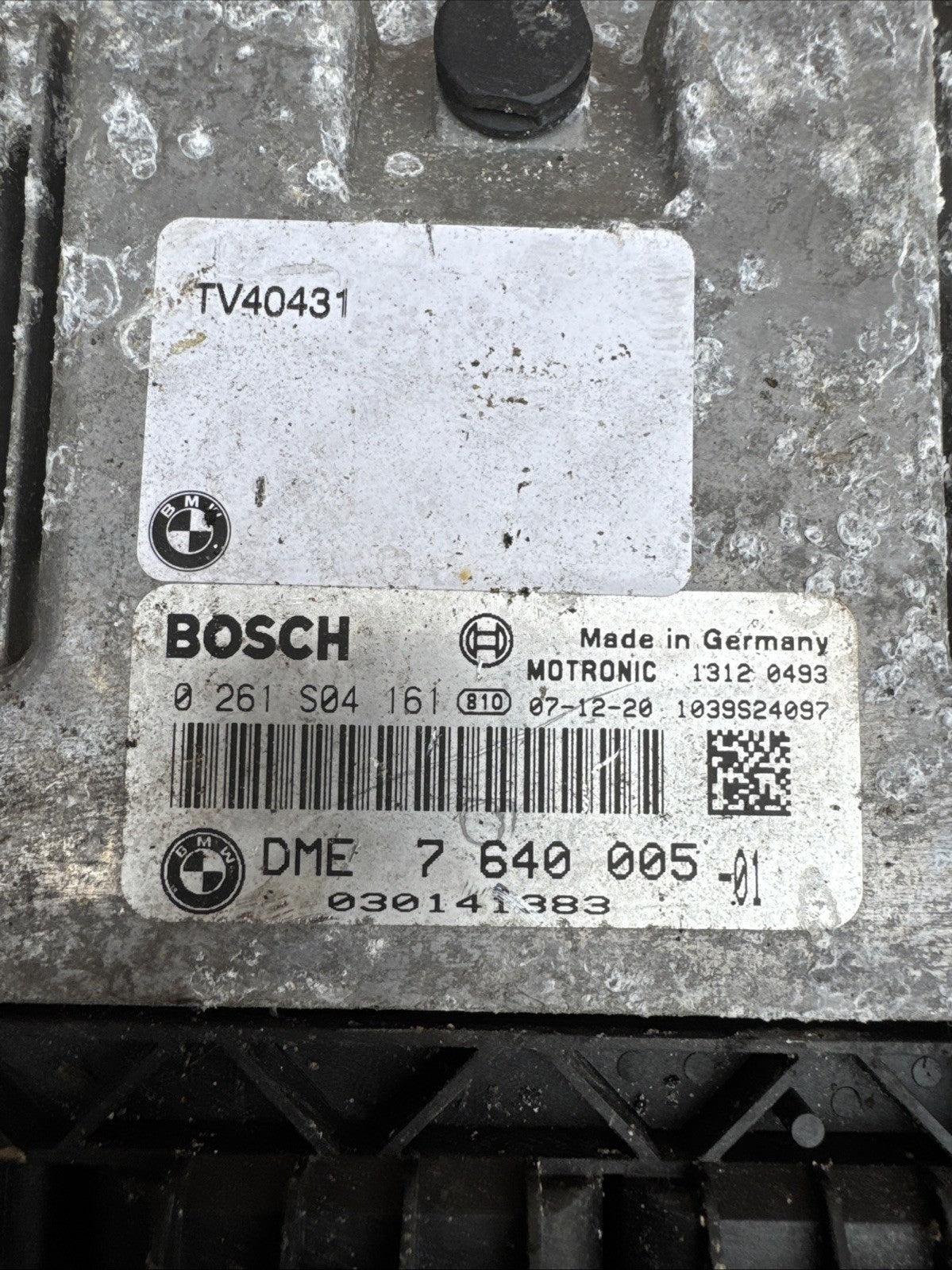 0261S04161 / 7640005 BMW Mini Cooper 1.6 Engine Control Unit ECU DME7640005