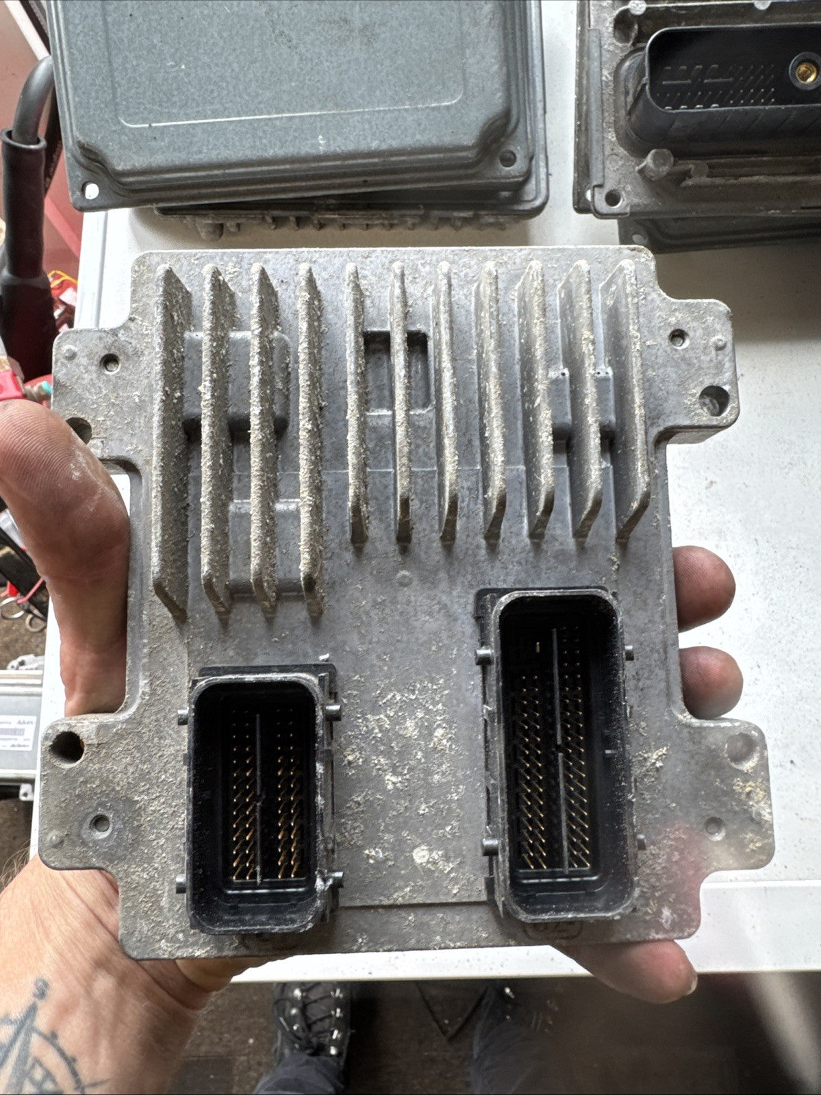 2010 VAUXHALL CORSA 1.4 ENGINE CONTROL UNIT ECU 55576691