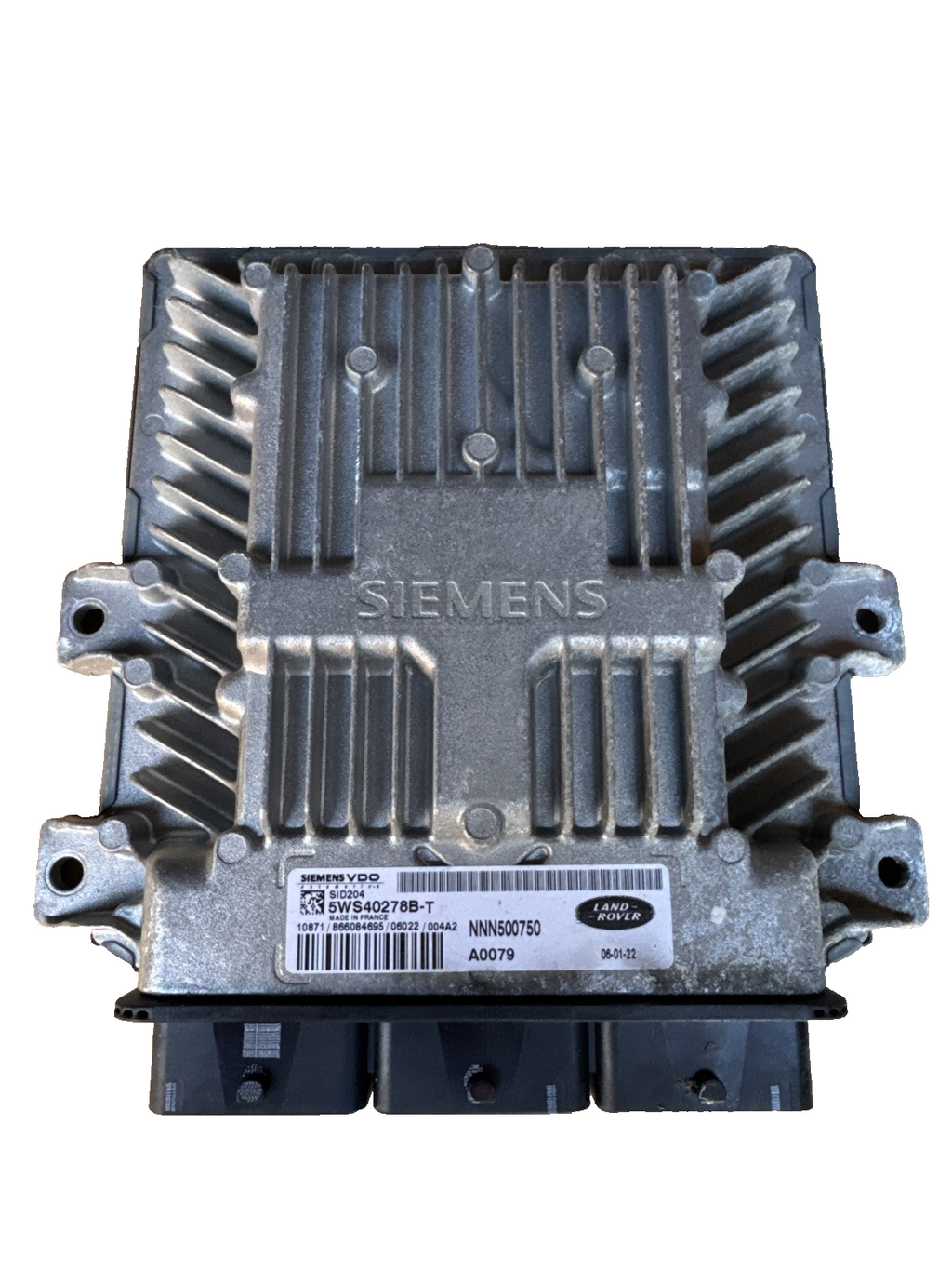 NNN500750 Land Rover Discovery 3 Range Rover Sport Engine ECU 5WS40278B-T