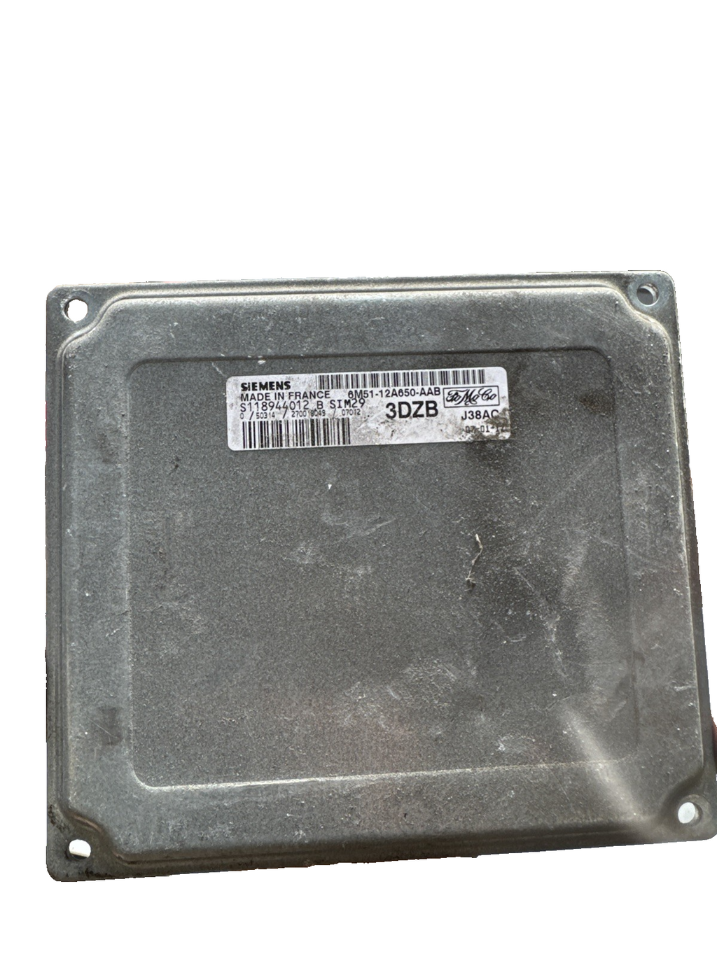 2007 FORD FOCUS 1.6 ENGINE CONTROL UNIT ECU 6M5112A650AAB