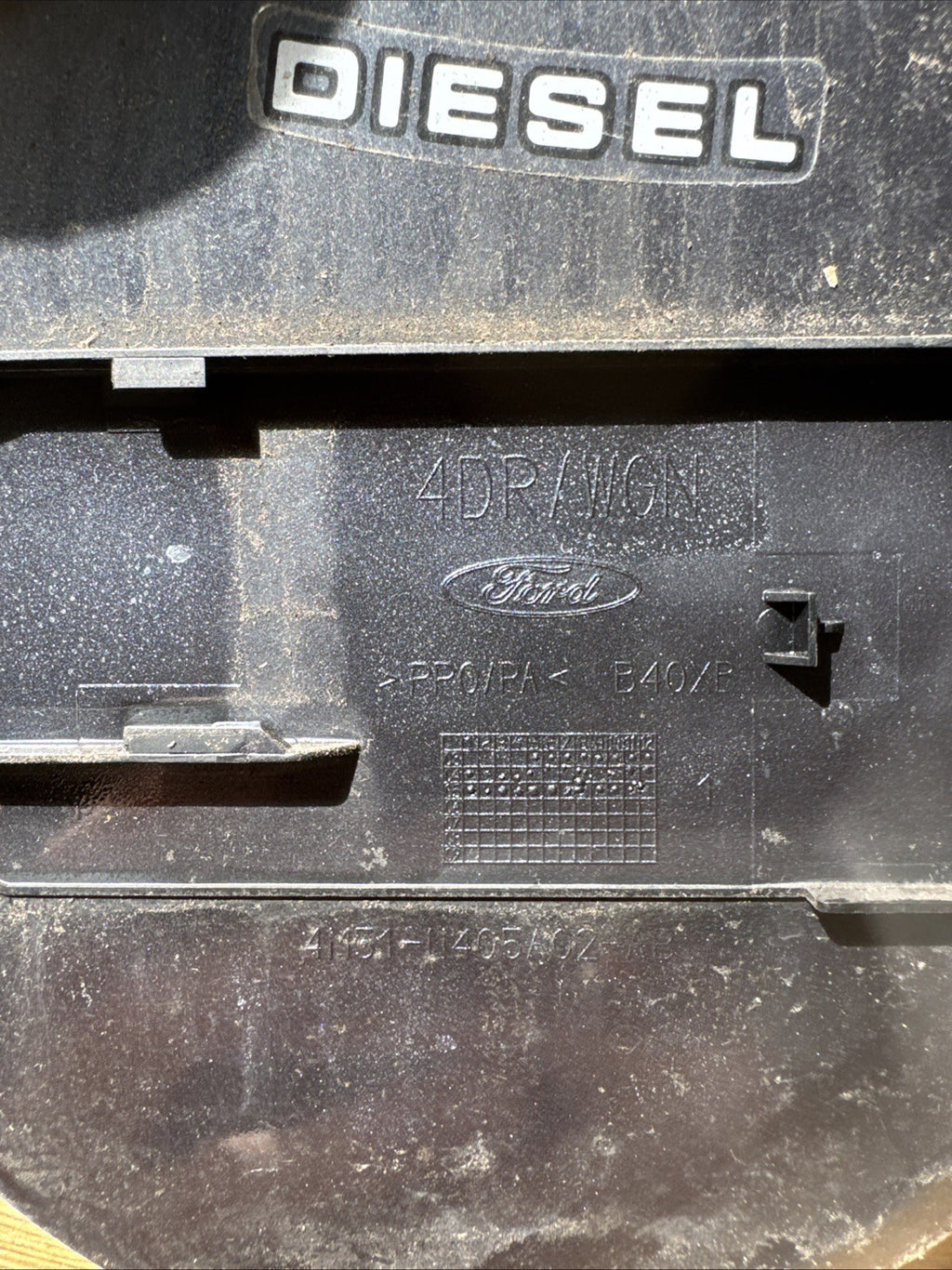 Ford Focus 2005 Fuel tank cap 4M51N405A02AB Diesel Grey
