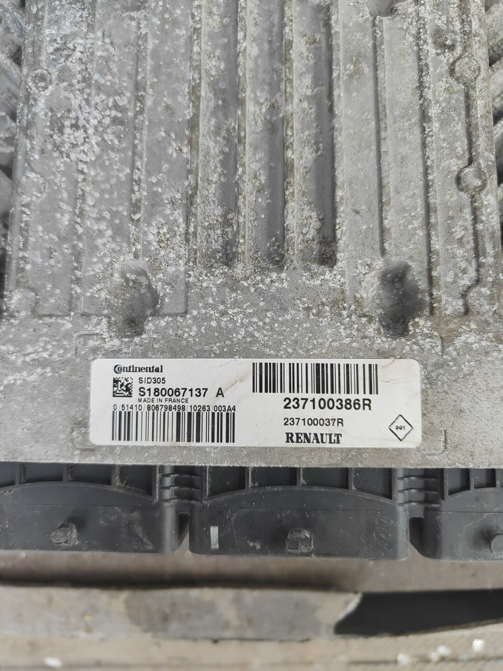 2010 Renault Scenic 1.5 dCi Diesel Engine Control Module Unit 237100386R