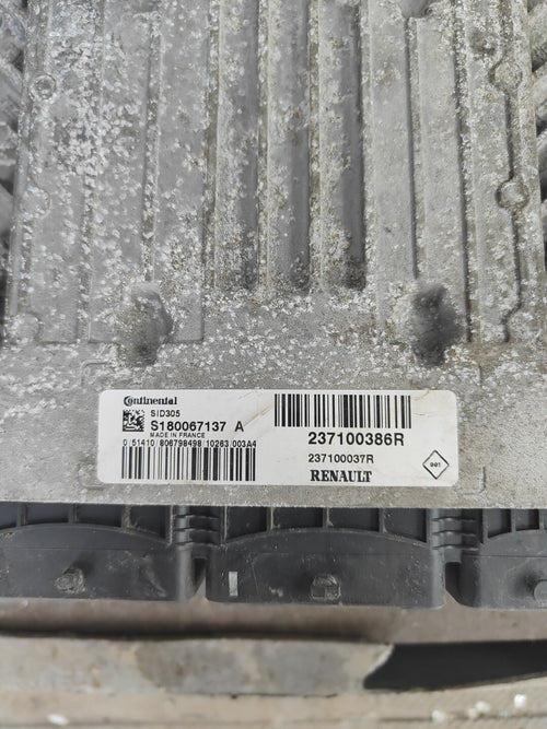 2010 Renault Scenic 1.5 dCi Diesel Engine Control Module Unit 237100386R