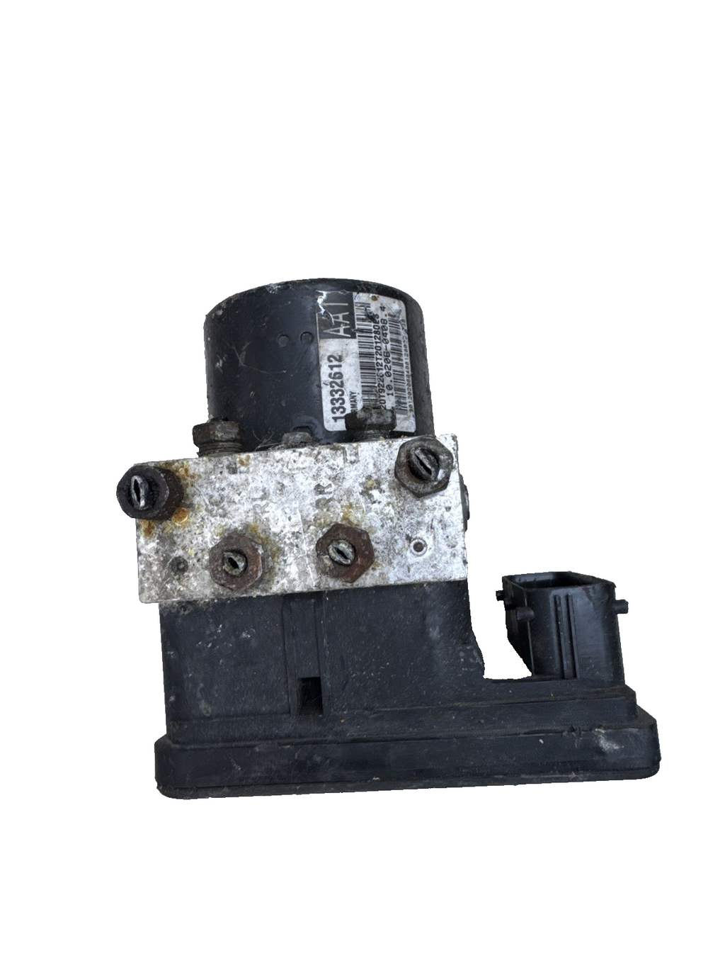 2011 VAUXHALL ASTRA J MK6 1.7 CDTI ABS PUMP & CONTROL MODULE UNIT 13356789