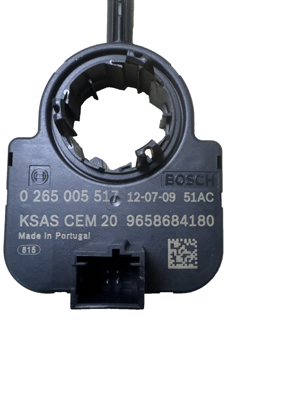 Citroen C4 Steering Angle Sensor 9658684180 Grand Picasso 1.6 Hdi 2009