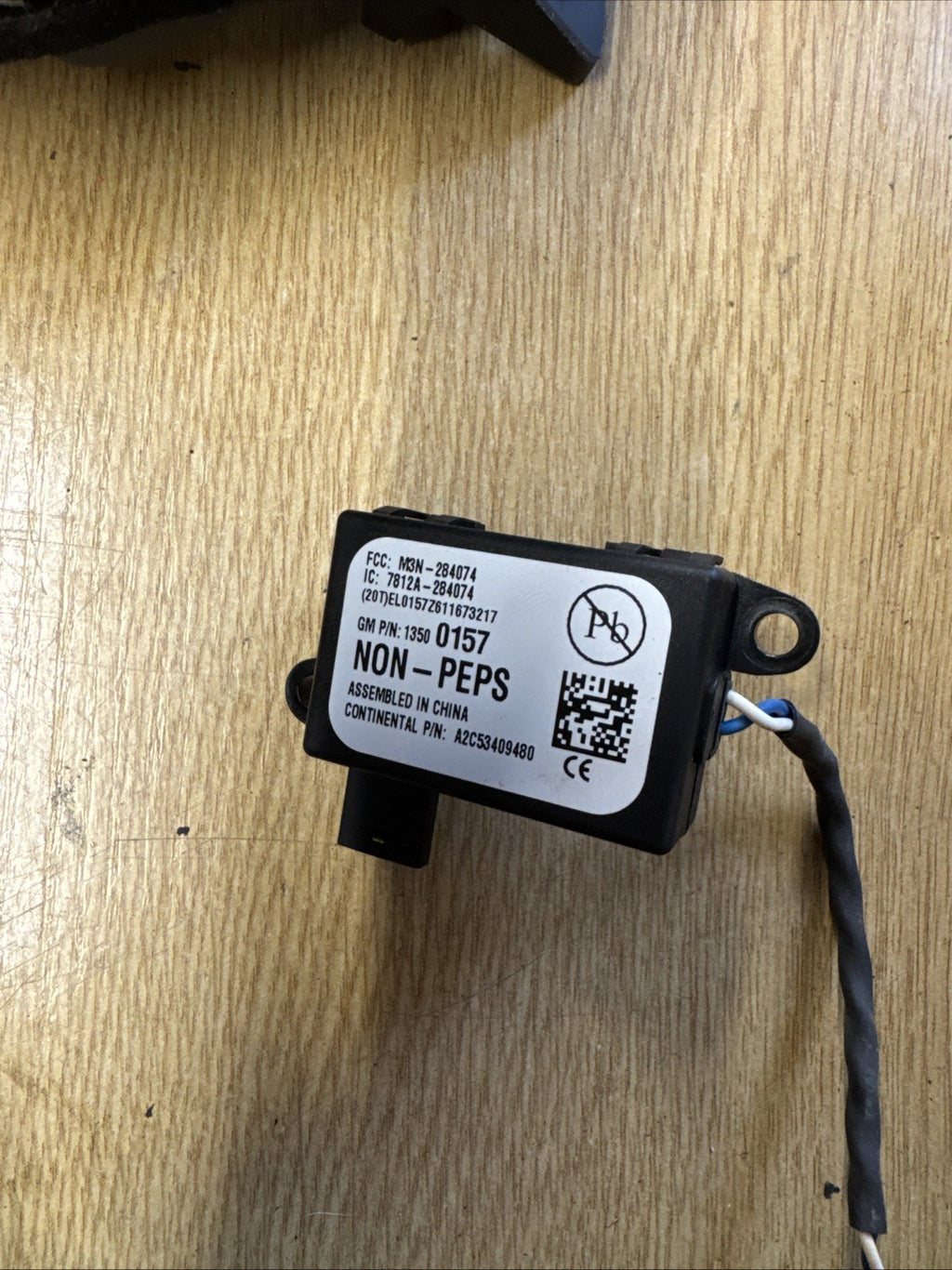 VAUXHALL ASTRA GTC IGNITION KEY IMMOBILIZER READER 2014 13500157