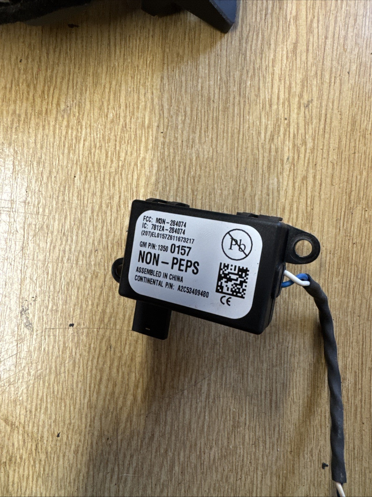 VAUXHALL ASTRA GTC IGNITION KEY IMMOBILIZER READER 2014 13500157